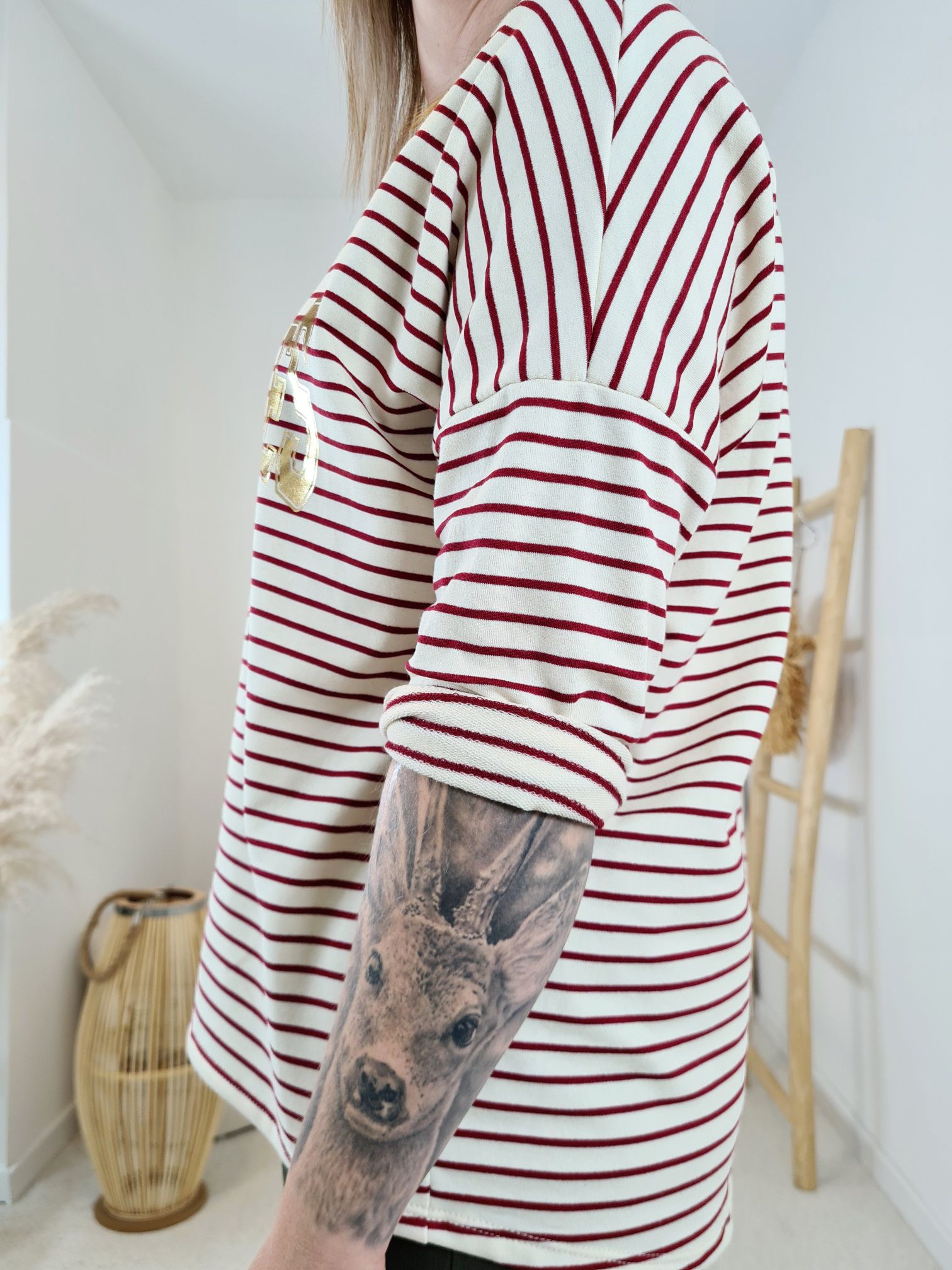 BASIC SHIRT LOS ANGELES STRIPES GLAMOUR ANTHRAZIT Streifen Longsleeve 34-42 Made in Italy Anthrazit BASIC SHIRT LOS ANGELES STRIPES GLAMOUR ANTHRAZIT Streifen Longsleeve 34-42 Made in Italy Anthrazit