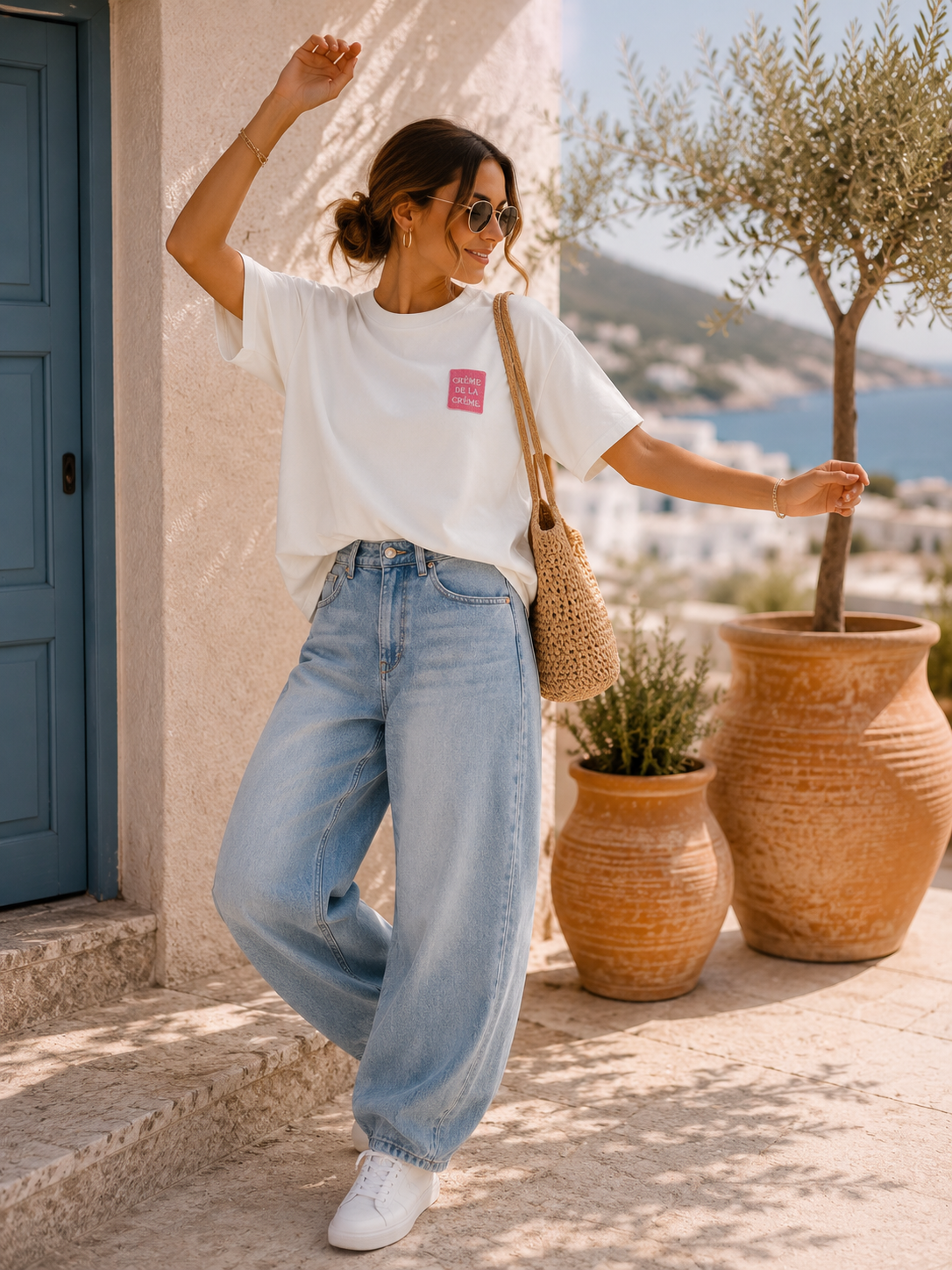 T-Shirt-Sweater Marielle Creme de la Creme Made in Italy 34-40/42