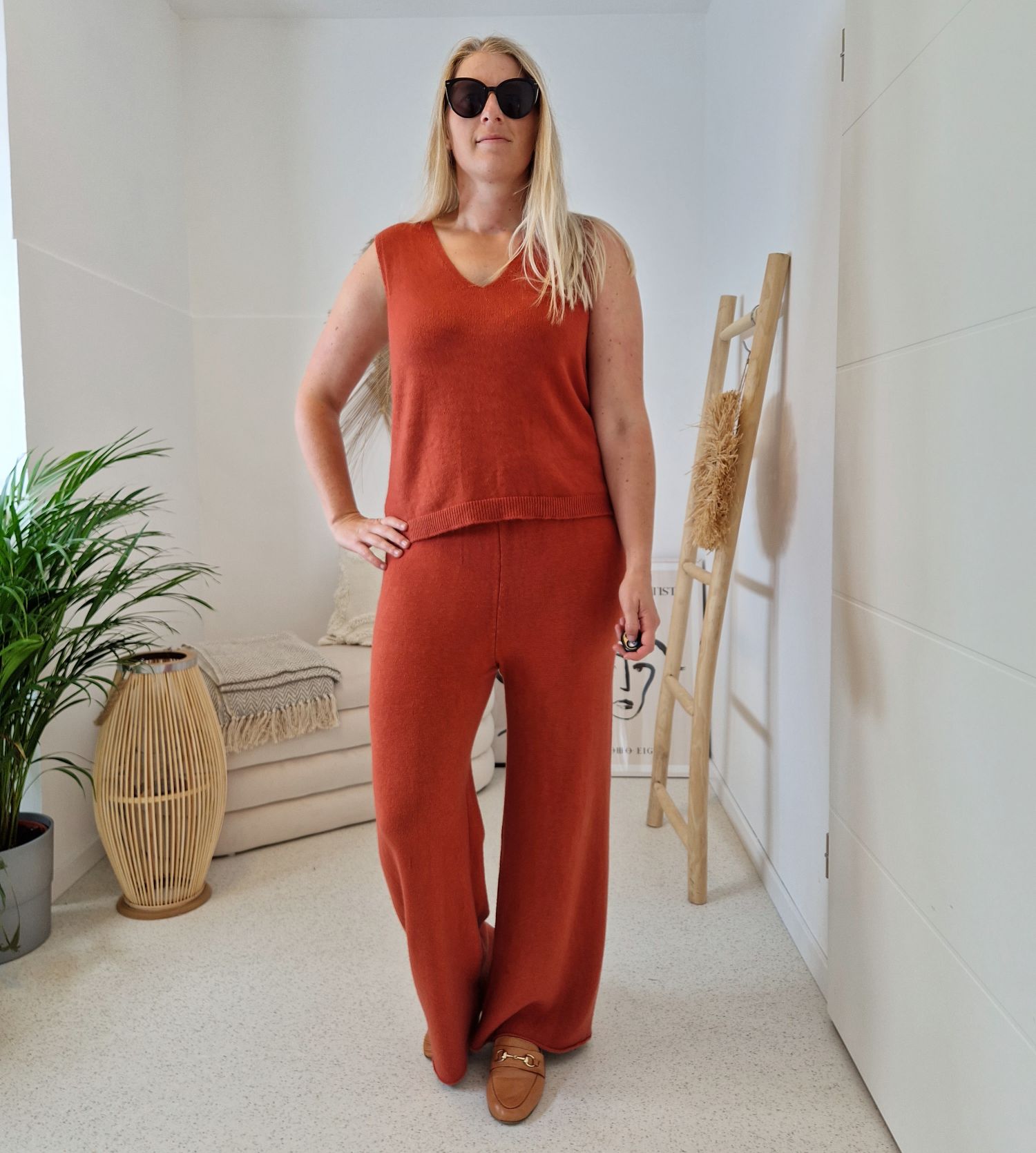 3-TEILIGES STRICK SET BEATRICE ROST 36-40 Made in Italy Hose Pullunder Mantel Cardigan 3-TEILIGES STRICK SET BEATRICE ROST 36-40 Made in Italy Hose Pullunder Mantel Cardigan