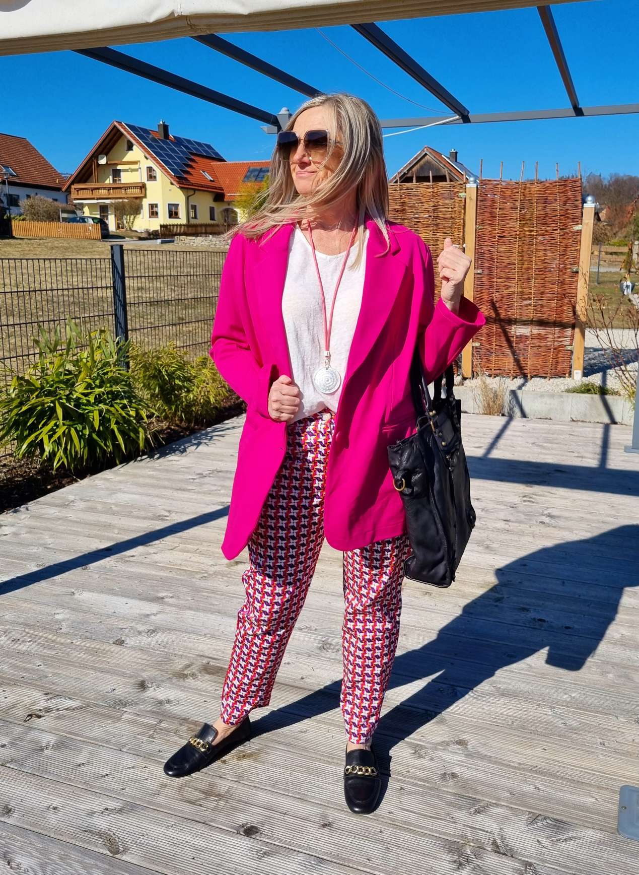 BASIC PANT VIVIAN PINK - Made in Italy dünne Sommer Hose Jogpant Variantenartikel BASIC PANT VIVIAN PINK - Made in Italy dünne Sommer Hose Jogpant Variantenartikel
