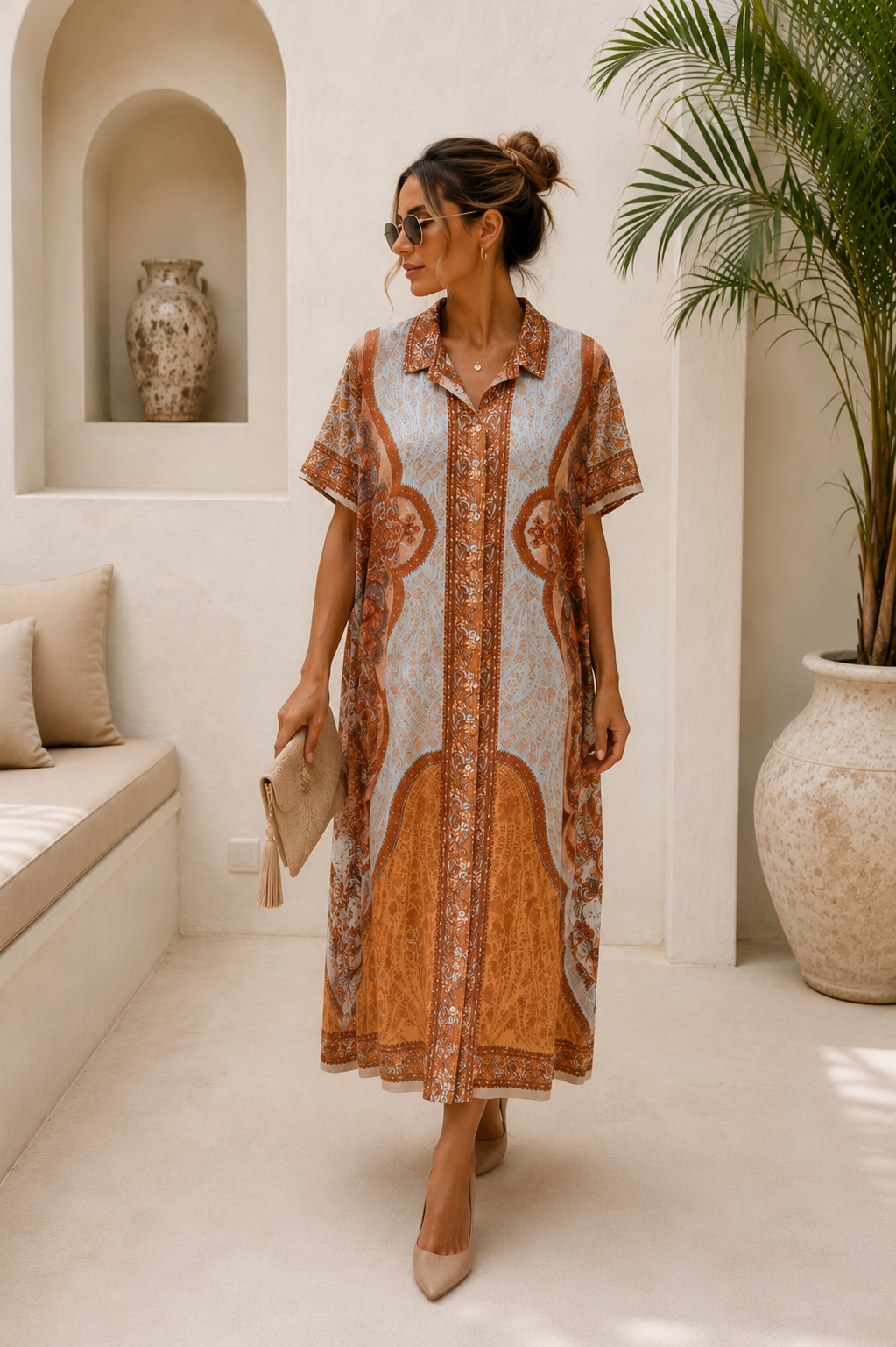 Seidenkleid „Valentia“ – Eleganz in ihrer schönsten Form Gr. 34-gute 42 Premium Kollektion