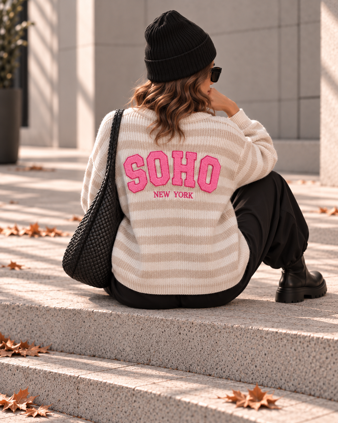 Strickjacke Yara - SOHO Stripes Made in Itlay 34-40/42 Cardigan