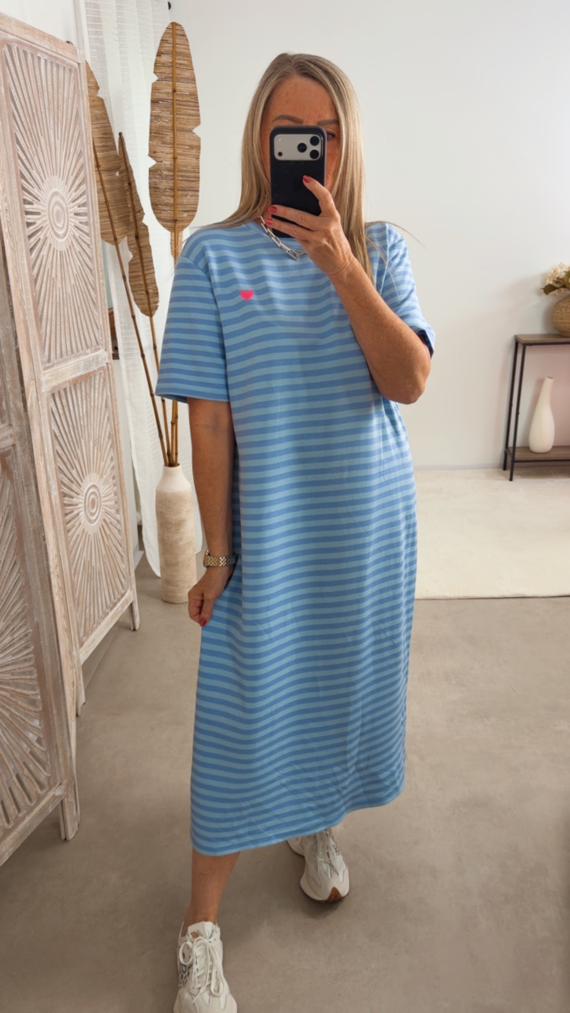 Maxikleid Vulcano Stripes Made in Italy 34-42/44