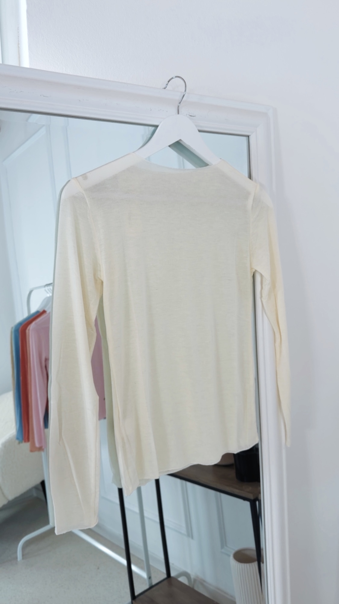 CASHMERE LONGSLEEVE BRIDGET UNI 34-40/42 Made in Italy