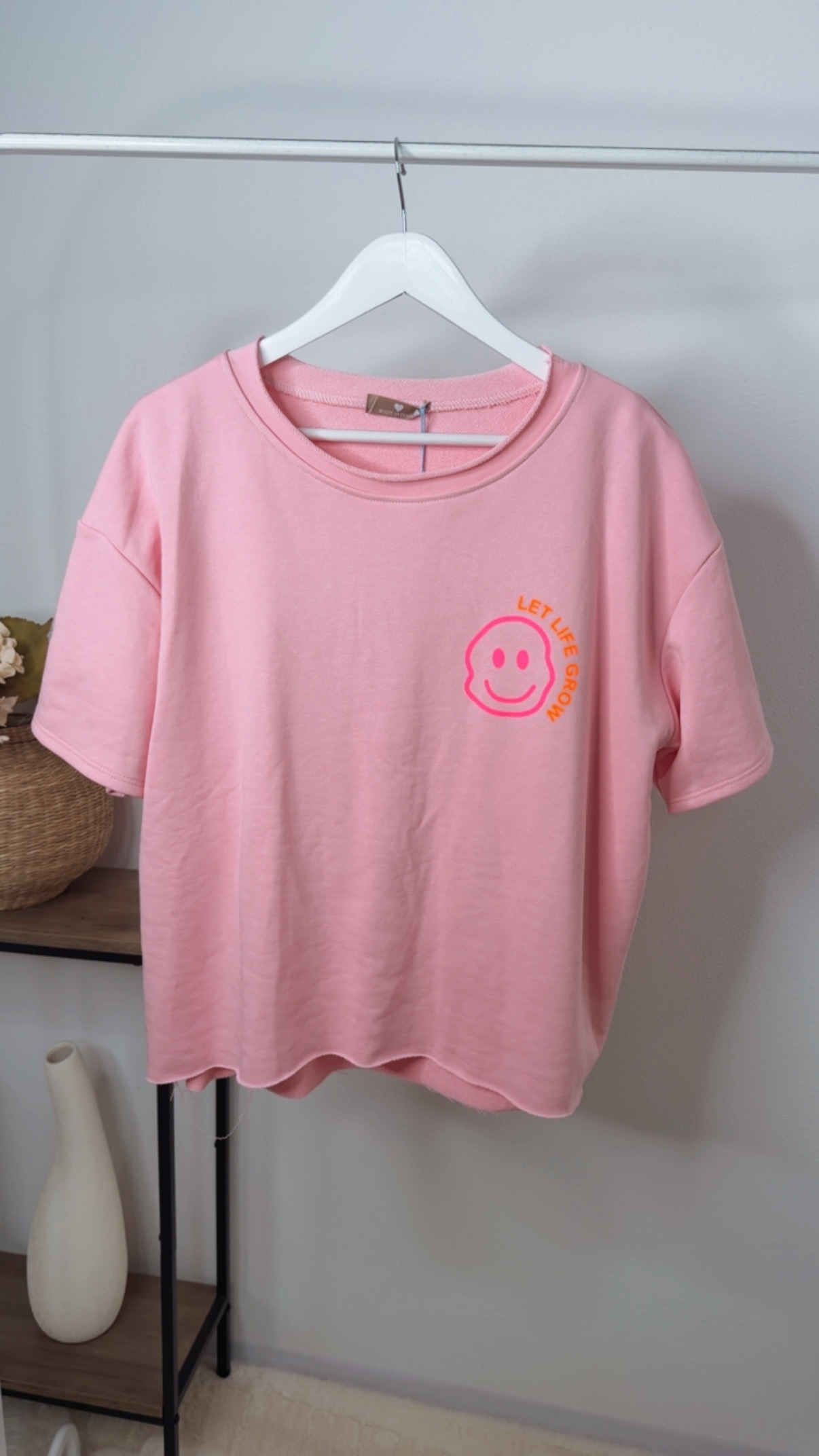 T-Shirt Sweater Malou Uni Smile Italienstyle 34-42/44