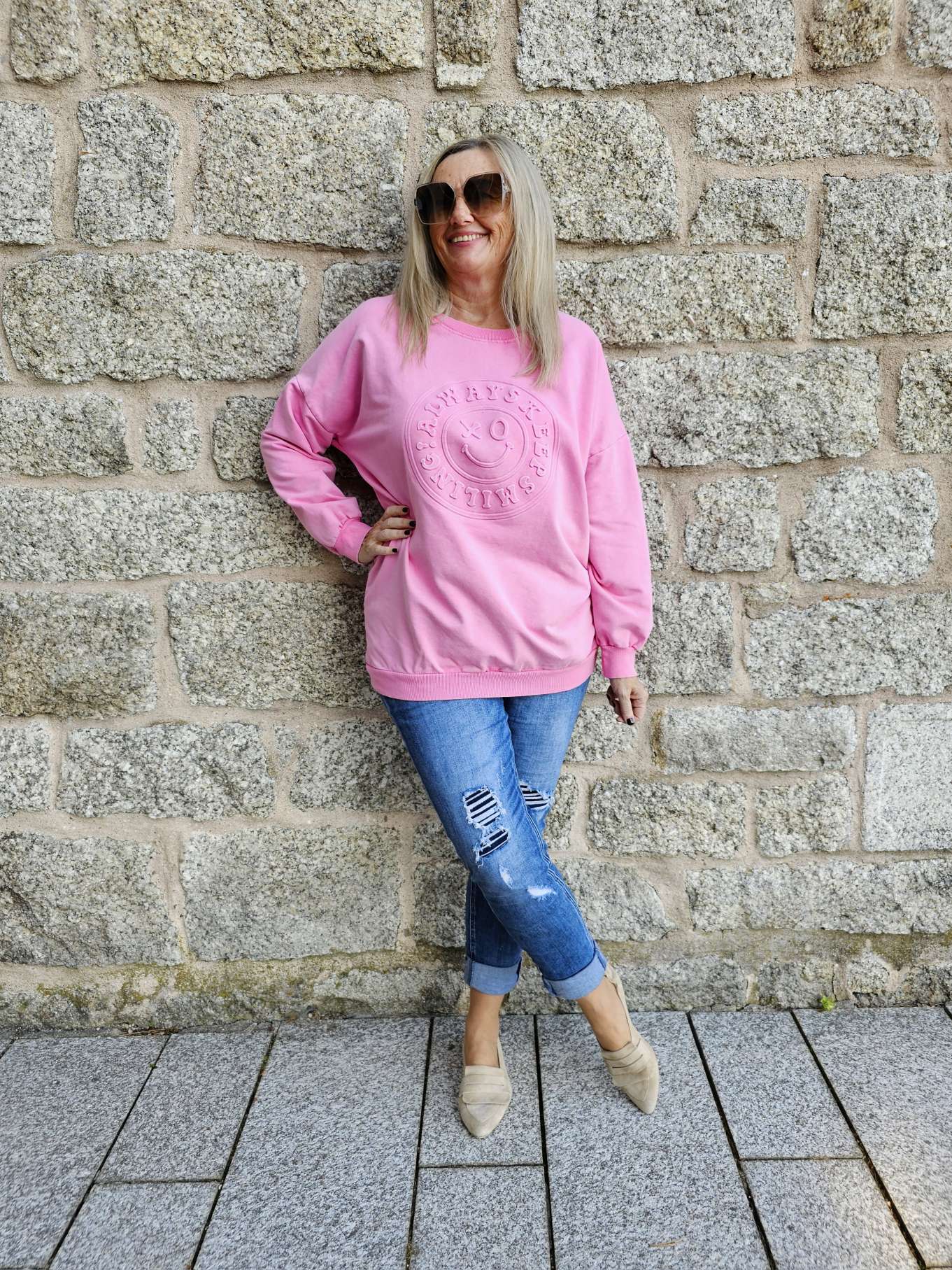 BASIC SHIRT PULLOVER ALWAYS 3D Made in Italy 34 - 42 