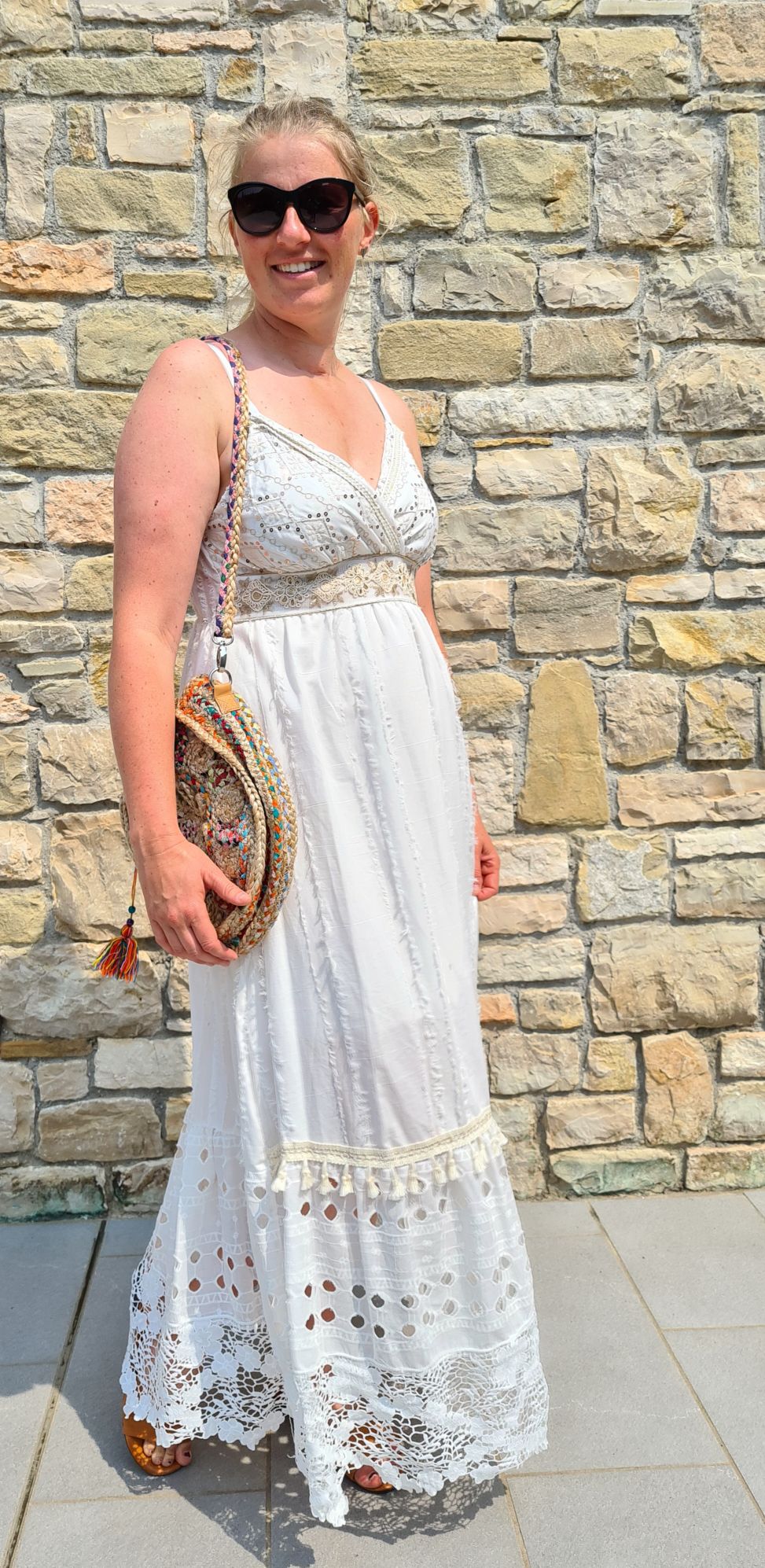 BOHEMIAN DRESS PUKET NEW 34-42 edles Boho Strand Kleid Sommer Made in Italy BOHEMIAN DRESS PUKET NEW 34-42 edles Boho Strand Kleid Sommer Made in Italy