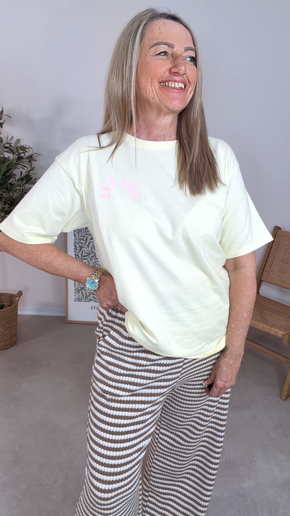 💛🐆 Statement T-Shirt Yaraluz Soleil Made in Italy 34-42/44