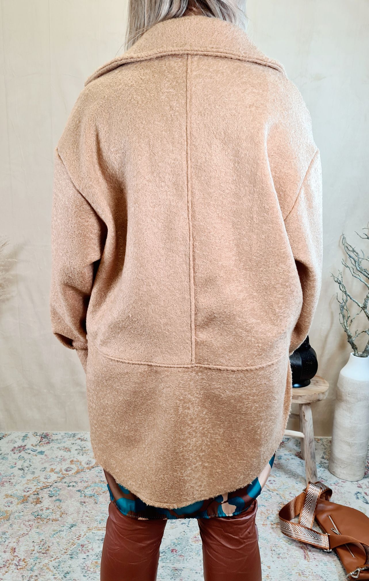 WOLL MANTEL KURZ SANDRO CAMEL 34-42 Made in Italy Winter Jacke Fleece COAT WOLL MANTEL KURZ SANDRO CAMEL 34-42 Made in Italy Winter Jacke Fleece COAT