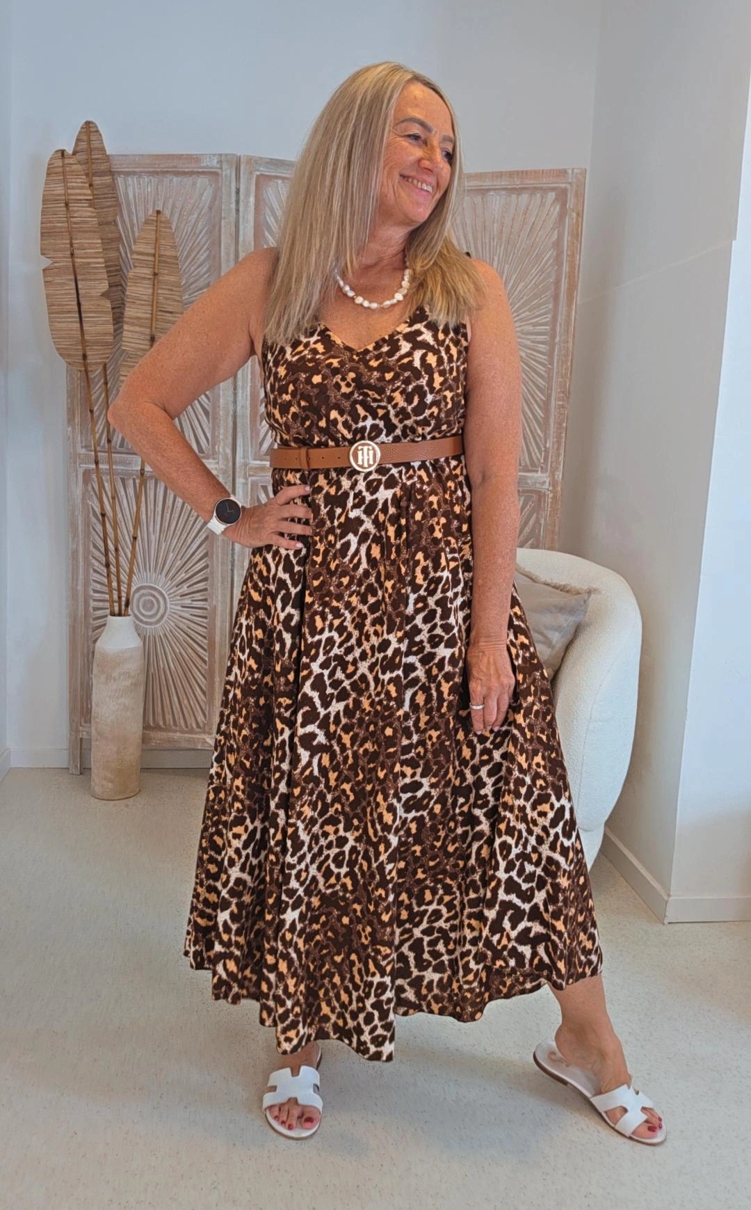 SOMMERKLEID VIVIAN LEO 34-42/44 Made in Italy 