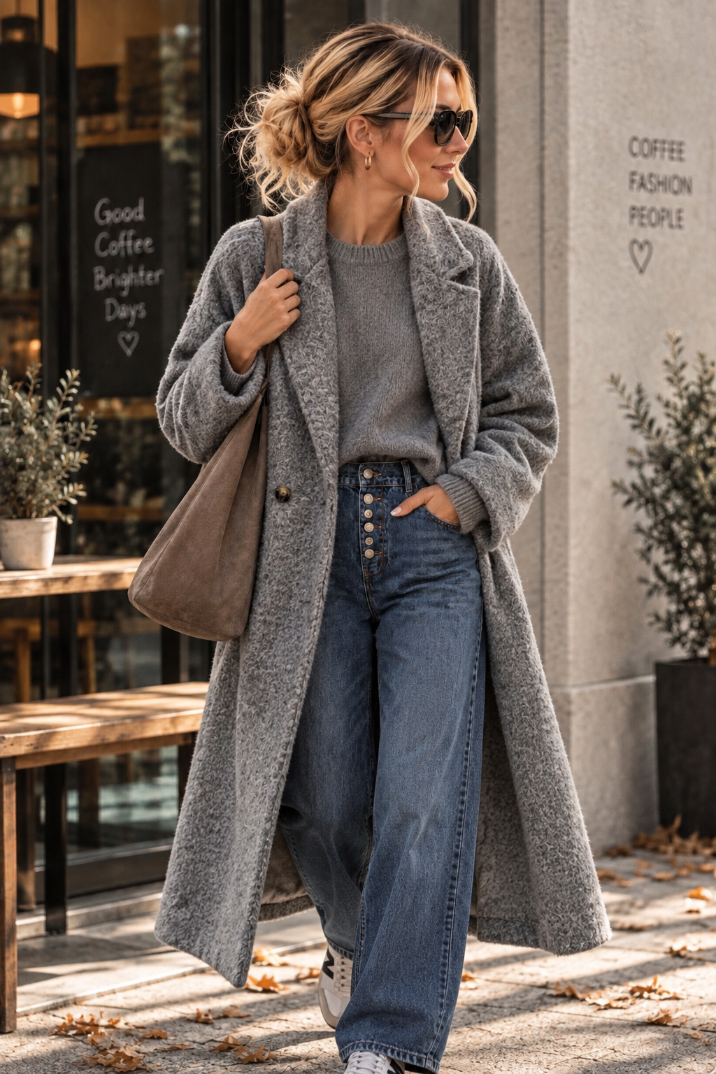 TREND MANTEL ELVIRA 36 - 42 Trench Coat Made in Italy