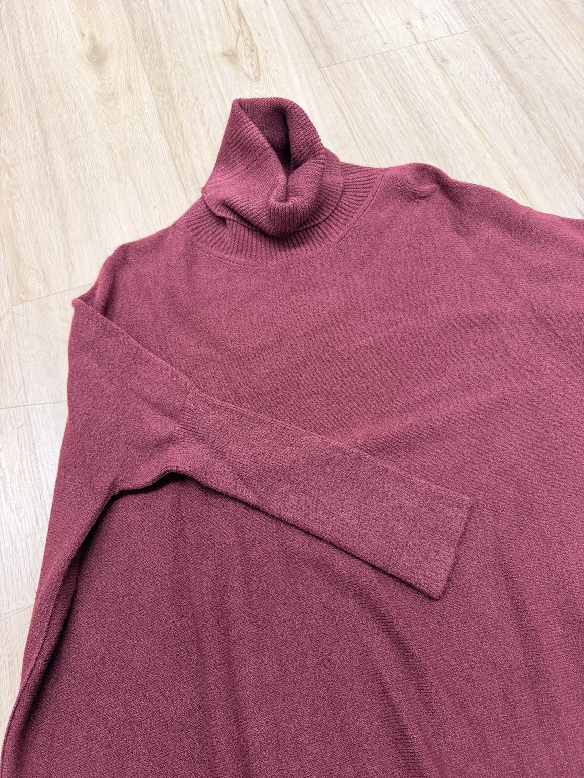 Oversize Rollkragen-Pullover Uni RP0164 I Made in Italy 34-44/46 Strick Pullover