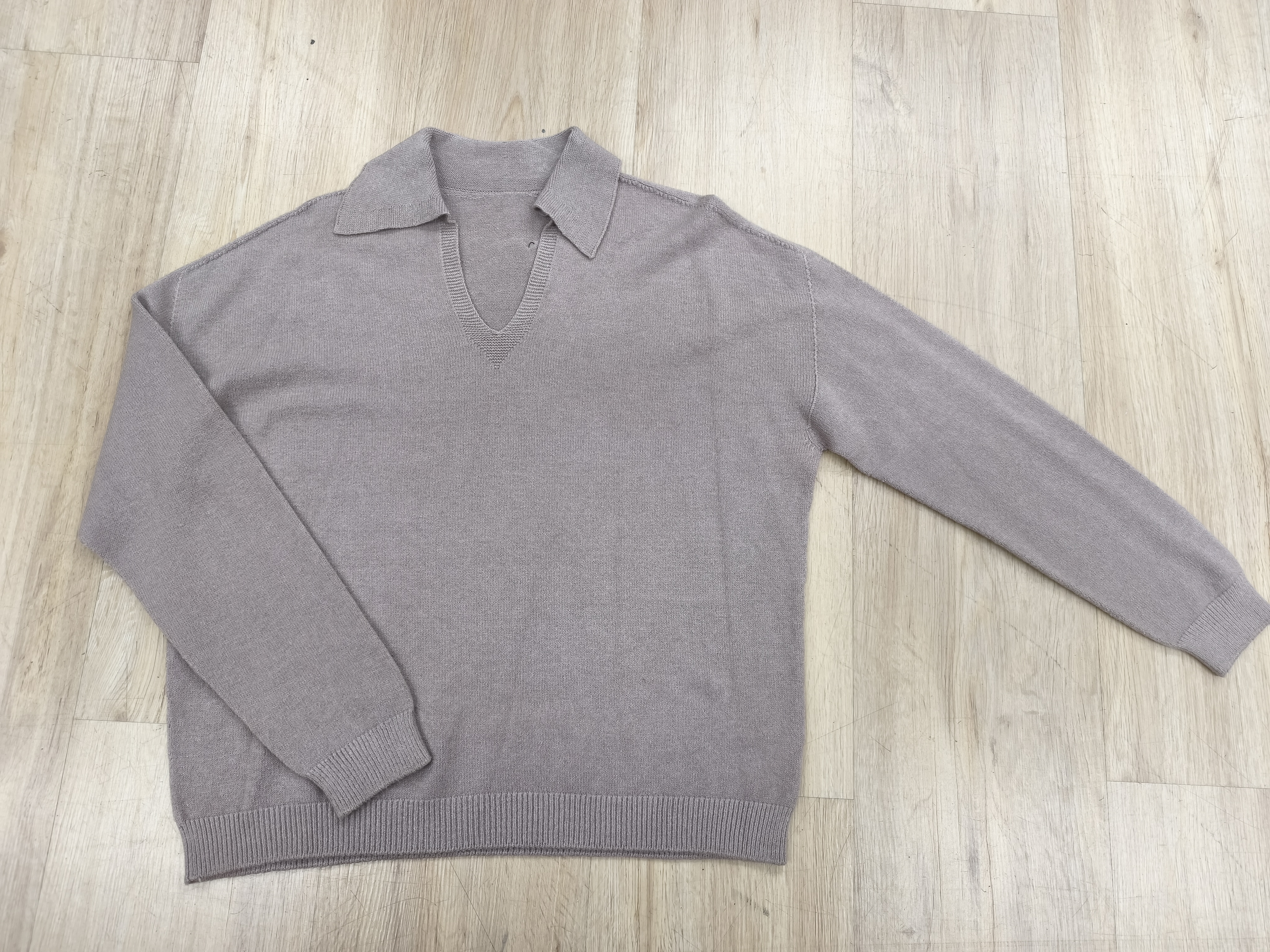 Classic Strickpullover mit Kragen I SP0173 I 34-42/44 I Made in Italy