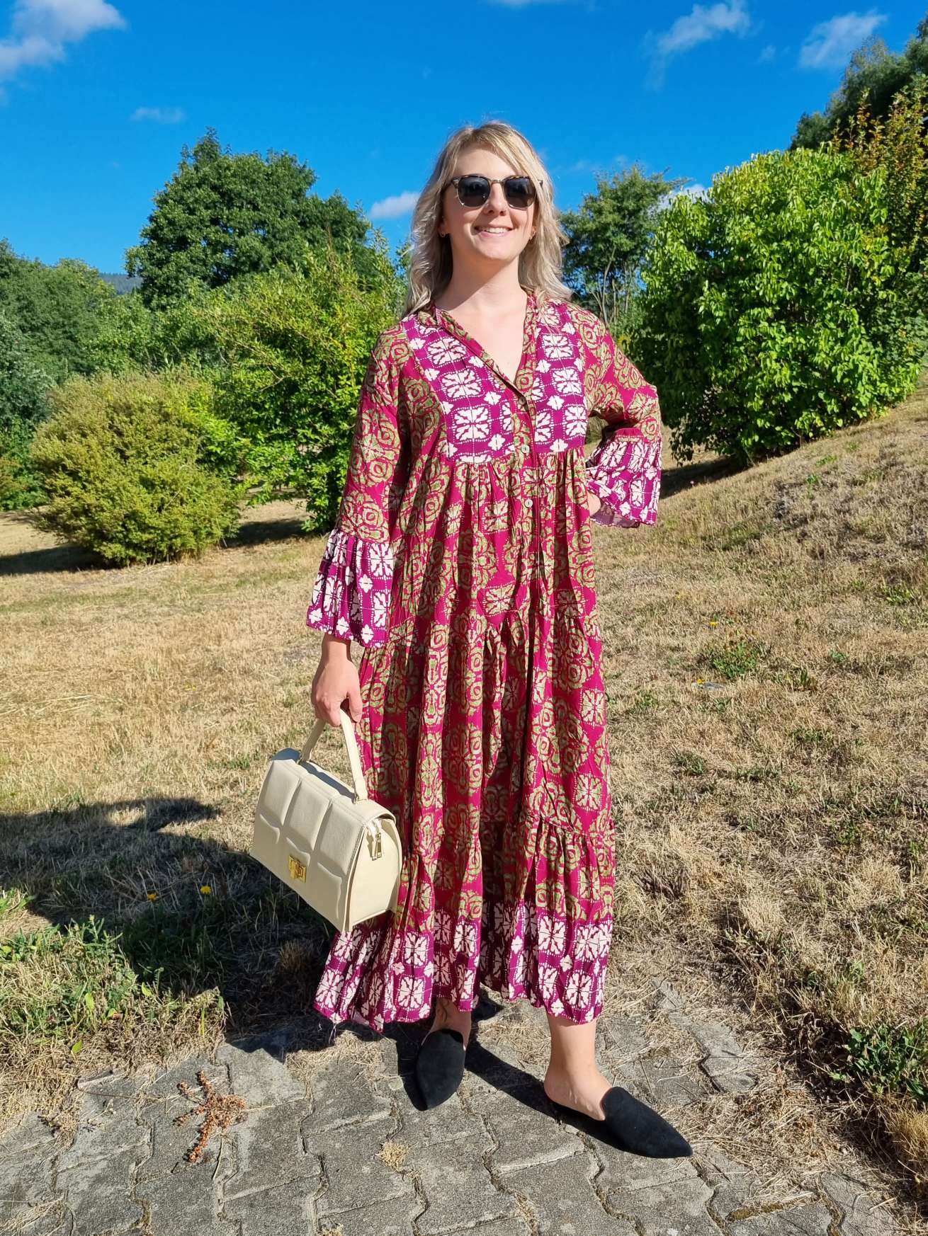 MAXI TUNIKA DRESS ISABELL BURGUNDER 34-40/42 Made in Italy langes Kleid Hängerchen Tunikakleid MAXI TUNIKA DRESS ISABELL BURGUNDER 34-40/42 Made in Italy langes Kleid Hängerchen Tunikakleid