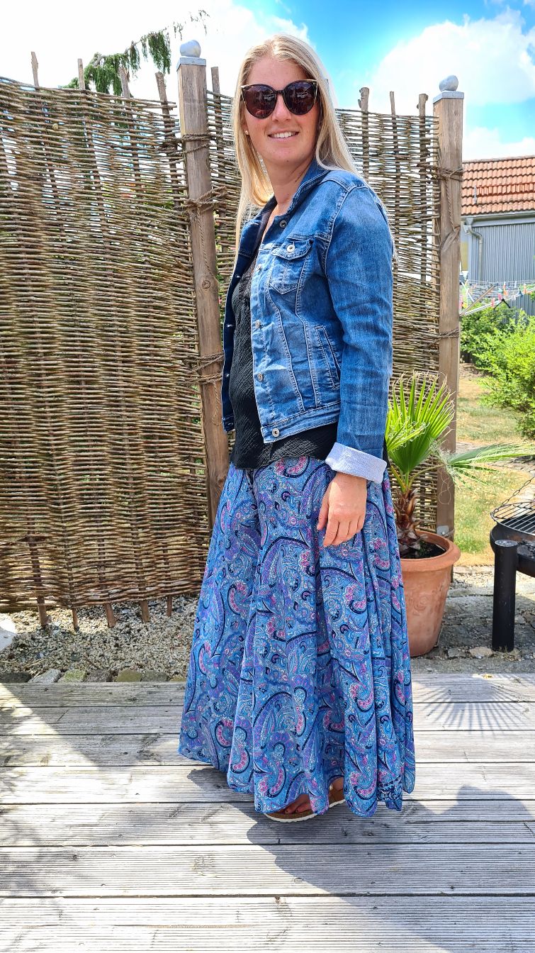 SILK HOSENROCK MALEDIVE BLAU 4 Boho Bohemian Seide Hose Rock Skirt Beach Sommer 34-40/42 SILK HOSENROCK MALEDIVE BLAU 4 Boho Bohemian Seide Hose Rock Skirt Beach Sommer 34-40/42