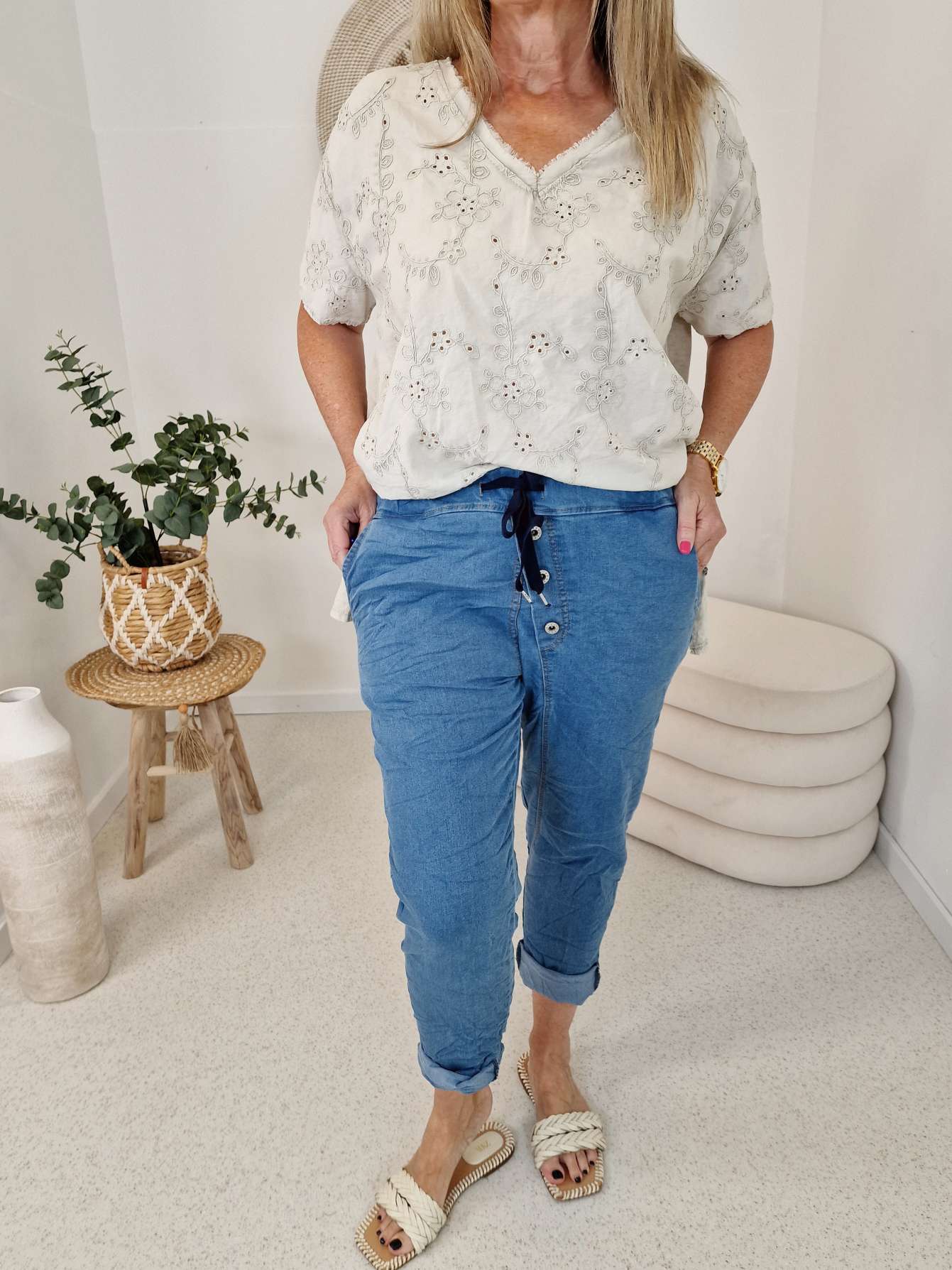JEANS JOGPANT SAMMY HELL 36-42 Made in Italy Hose PANT JEANS JOGPANT SAMMY HELL 36-42 Made in Italy Hose PANT