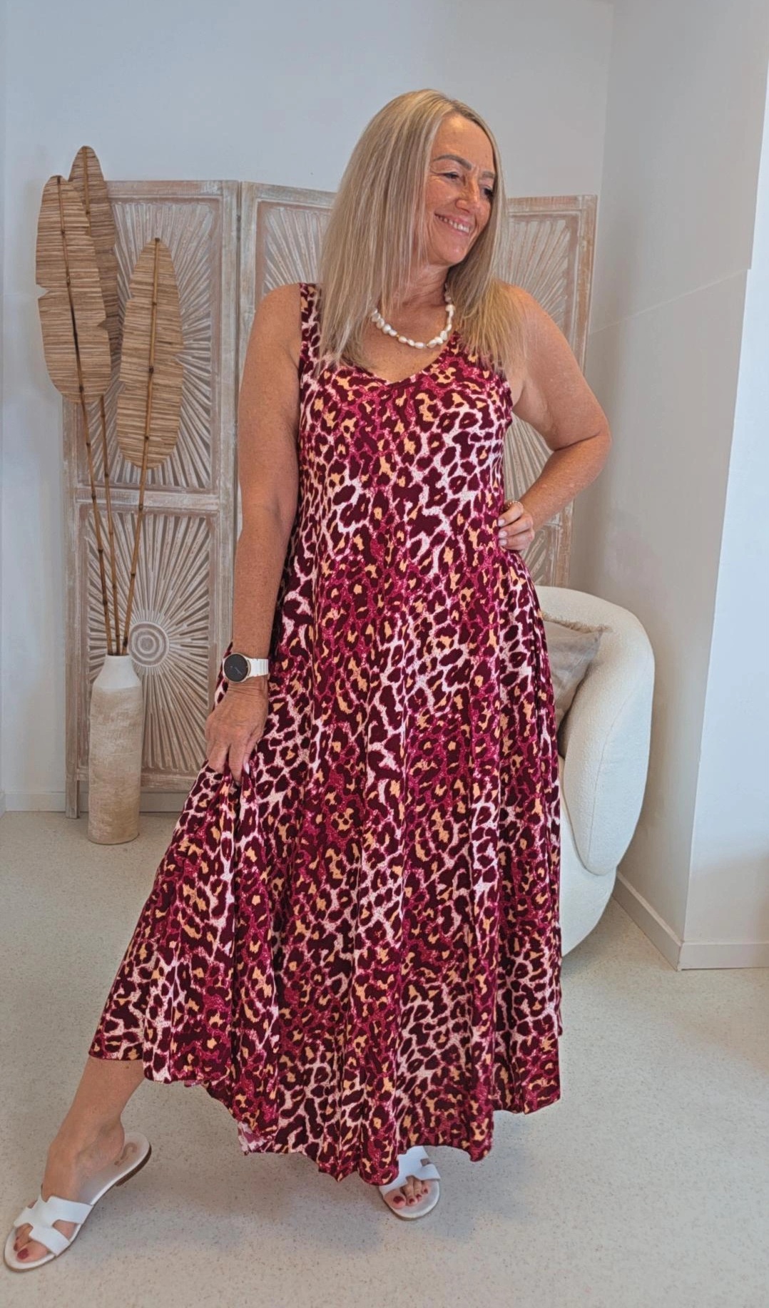 SOMMERKLEID VIVIAN LEO 34-42/44 Made in Italy 