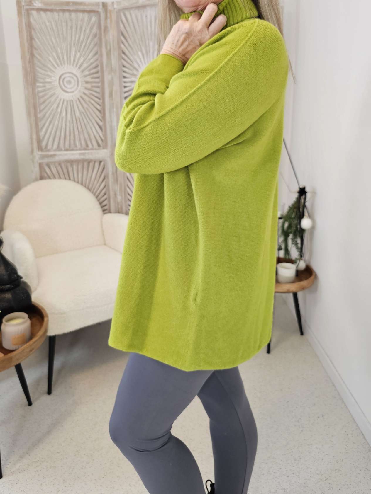 LIGHT KNIT ROLLKRAGEN ROSI Made in Italy 34 - 42 Pullover Turtleneck Sweater LIGHT KNIT ROLLKRAGEN ROSI Made in Italy 34 - 42 Pullover Turtleneck Sweater