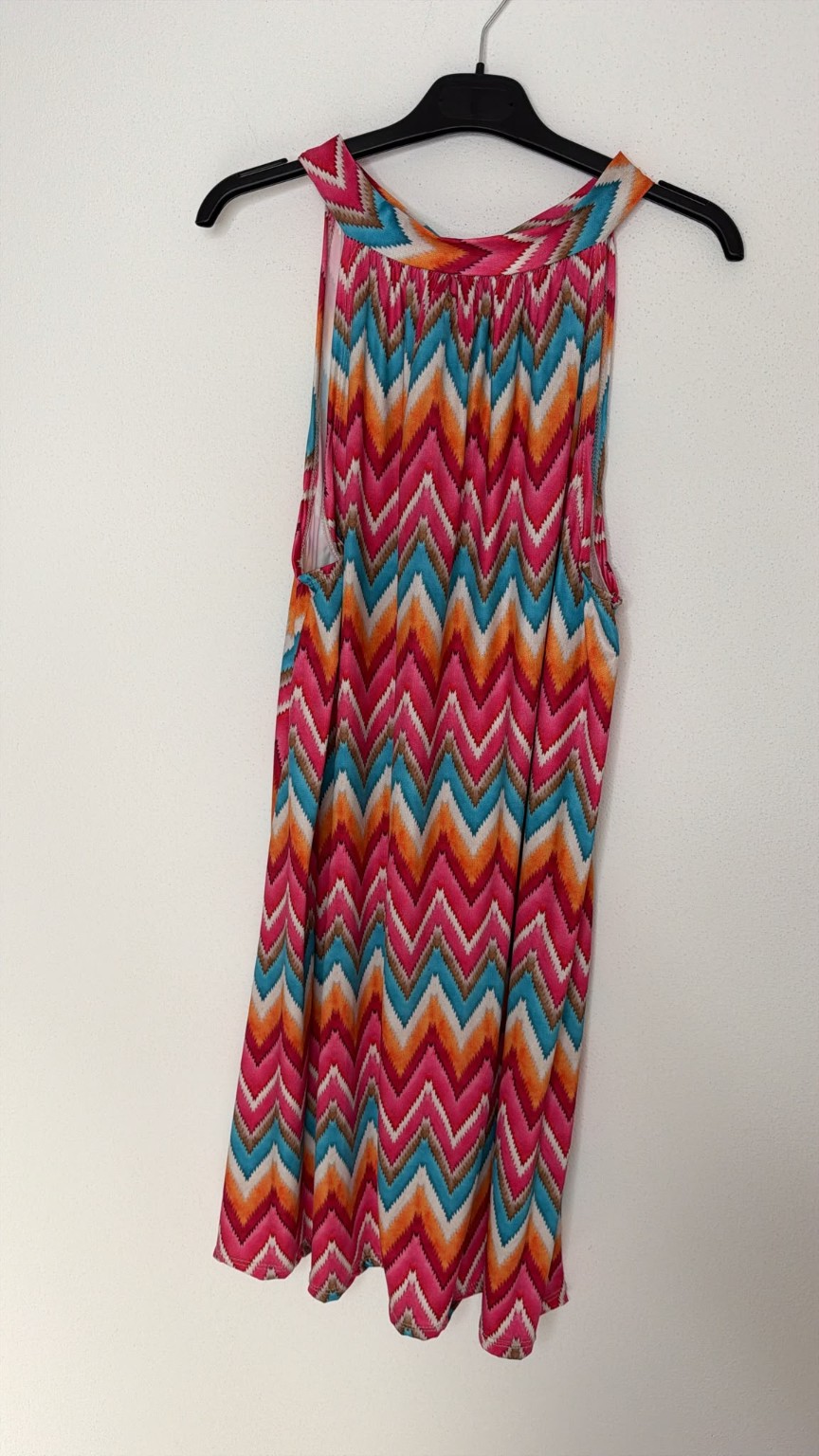 Kleid Bellara Zickzack-Muster Made in Italy 34-40/42
