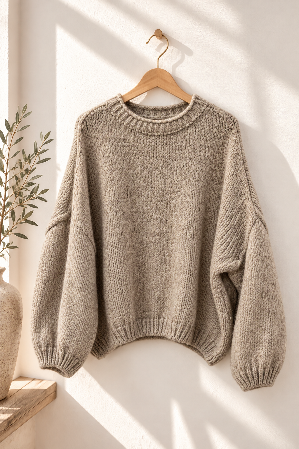 Soft Touch Oversize Pullover I SP0152 I 34 - 44 I Made in Italy