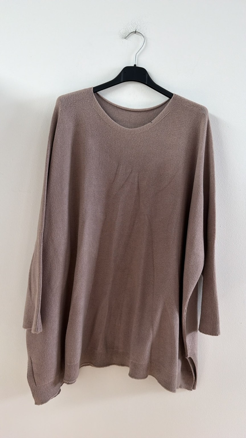 OVERSIZE KNIT SWEATER SIGRID Made in Italy 34-44/46 Strick Pullover