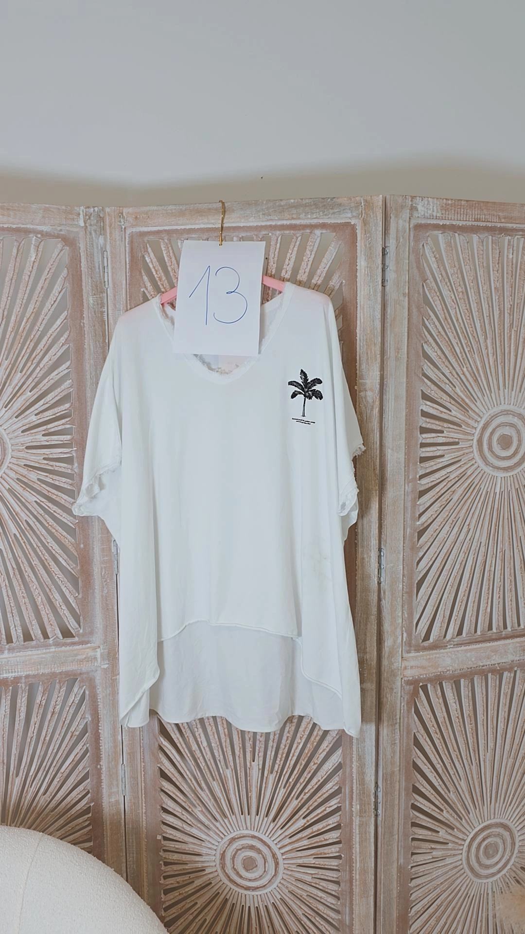 2. WAHL T-SHIRT ALOHA PALMS WEIß 13