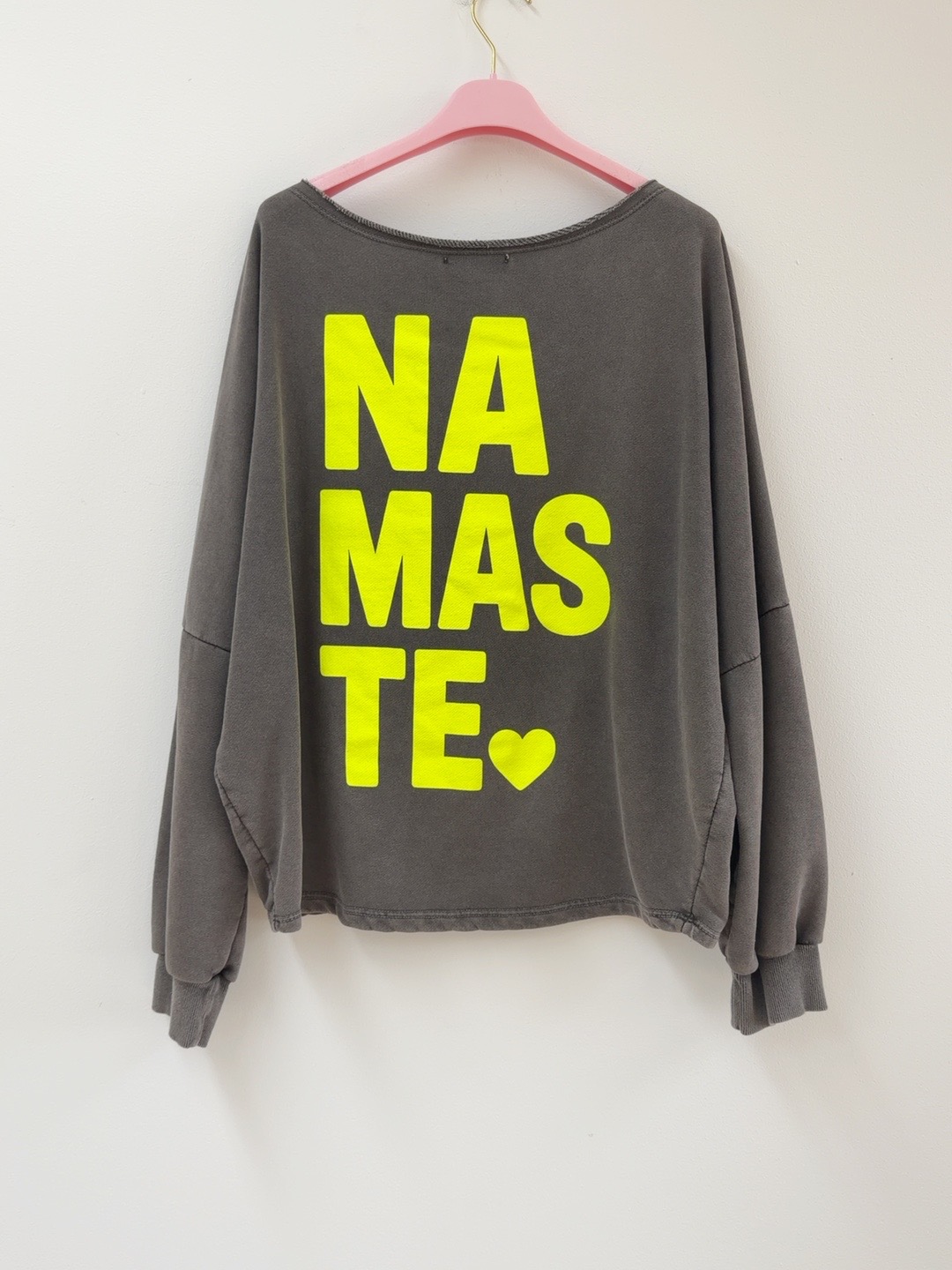 Oversize Sweatshirt im Used-Look I P0060 I 34-42/44