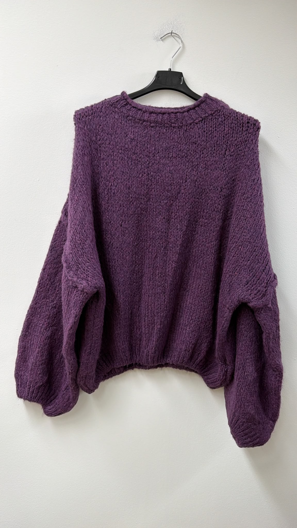 Soft Touch Oversize Pullover I SP0152 I 34 - 44 I Made in Italy