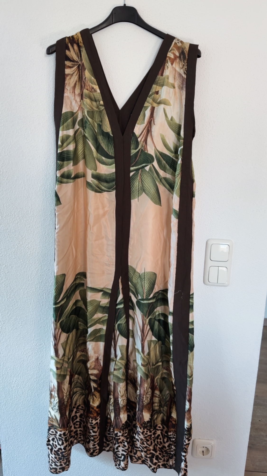Kleid „Tavira“ – Tropical Silk Dress 🌿  – Made in Italy Gr. 34-42/44