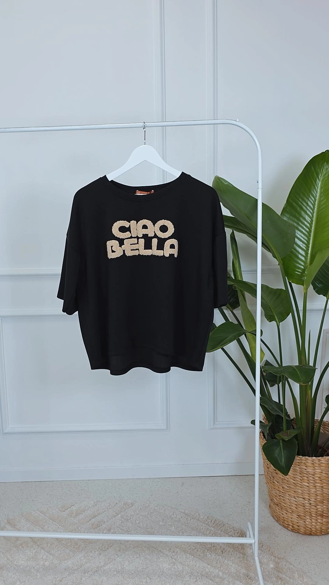 OVERSIZE SOFT SWEATER ZAHRA CIAO BELLA 34-44 Kurzarm Sweatshirt
