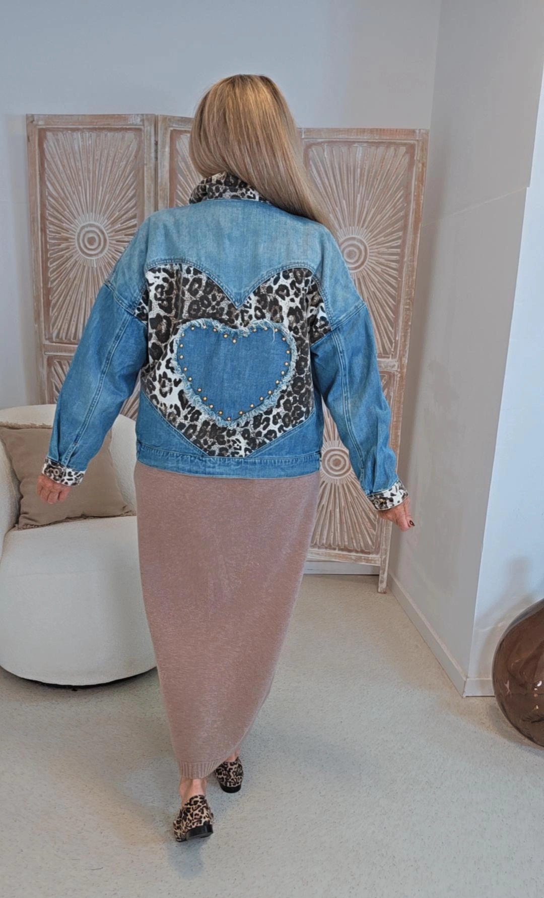 JEANSJACKE THERESA LEO & NIETEN Italy Style 34-44