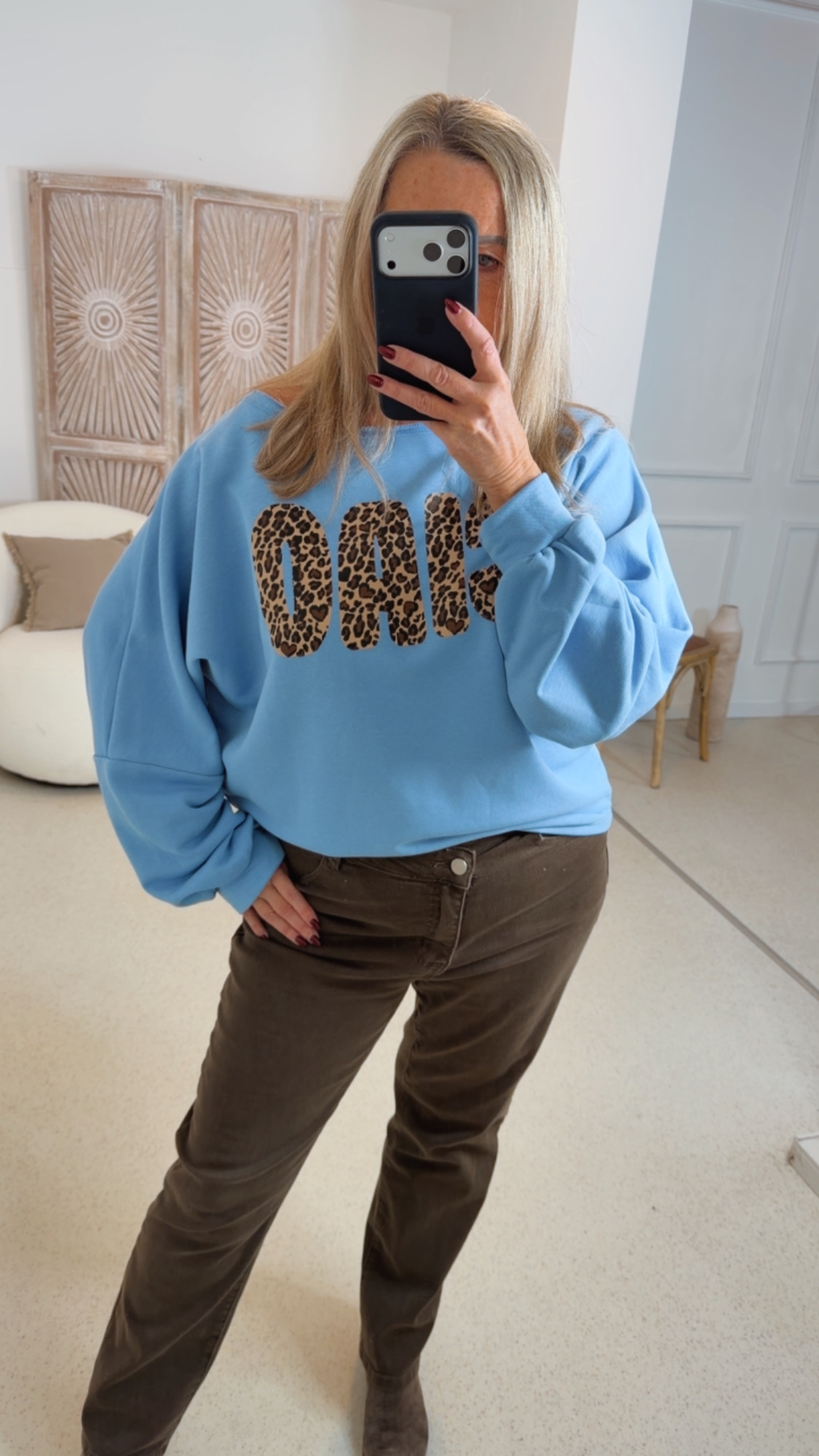 SWEATER TRINA  Made in Italy 36 - 44 Ciao in Leo