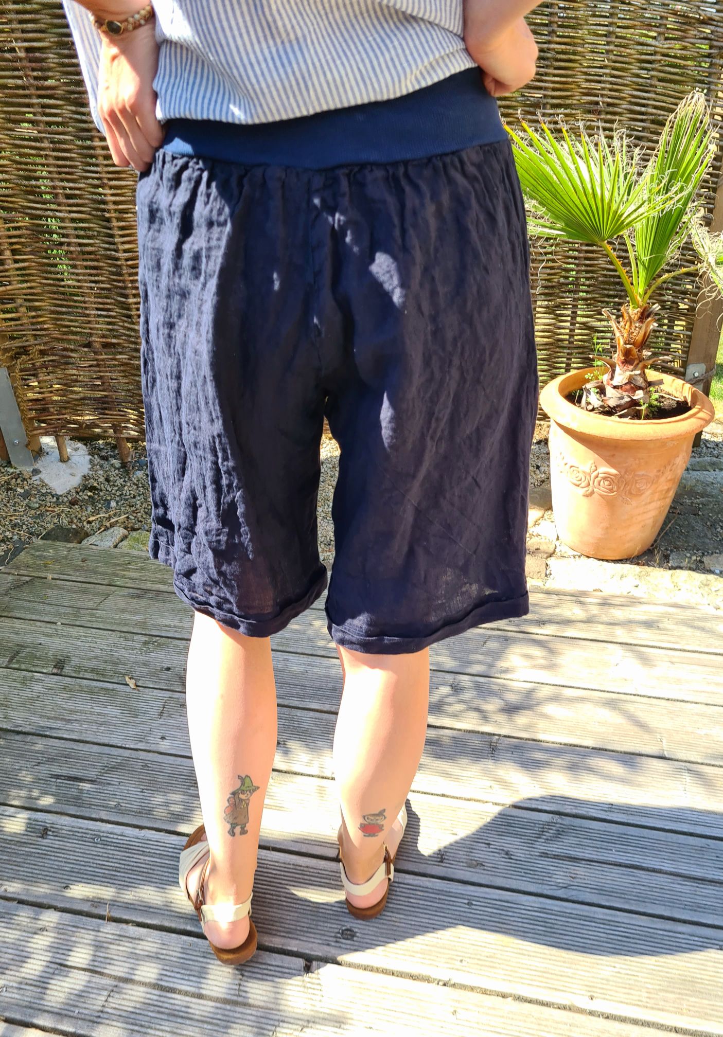 LINEN SHORTS MAXL BLAU 34-42 Made in Italy Leinen PANT kurze Hose Sommerhose Bermuda Kopie LINEN SHORTS MAXL BLAU 34-42 Made in Italy Leinen PANT kurze Hose Sommerhose Bermuda Kopie