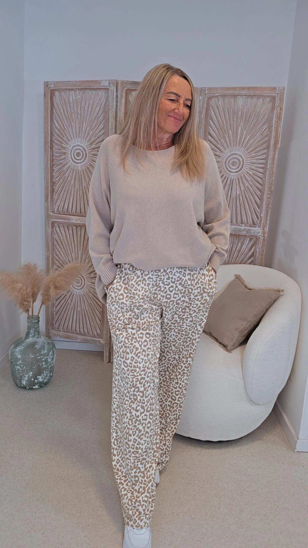 WEITE LEO-JOGPANTS JANINA 34-42 Made in Italy