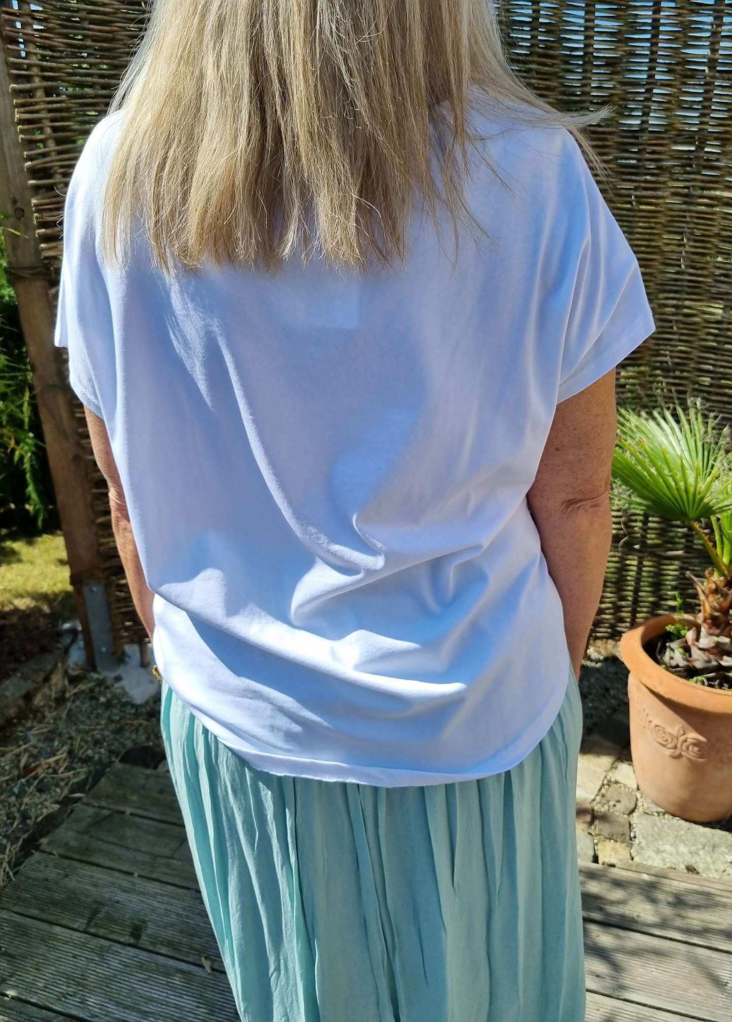 SHIRT MAXI SKIRT VENEZIA MINTGRÜN Made in Italy langer Rock 34-42 SHIRT MAXI SKIRT VENEZIA MINTGRÜN Made in Italy langer Rock 34-42