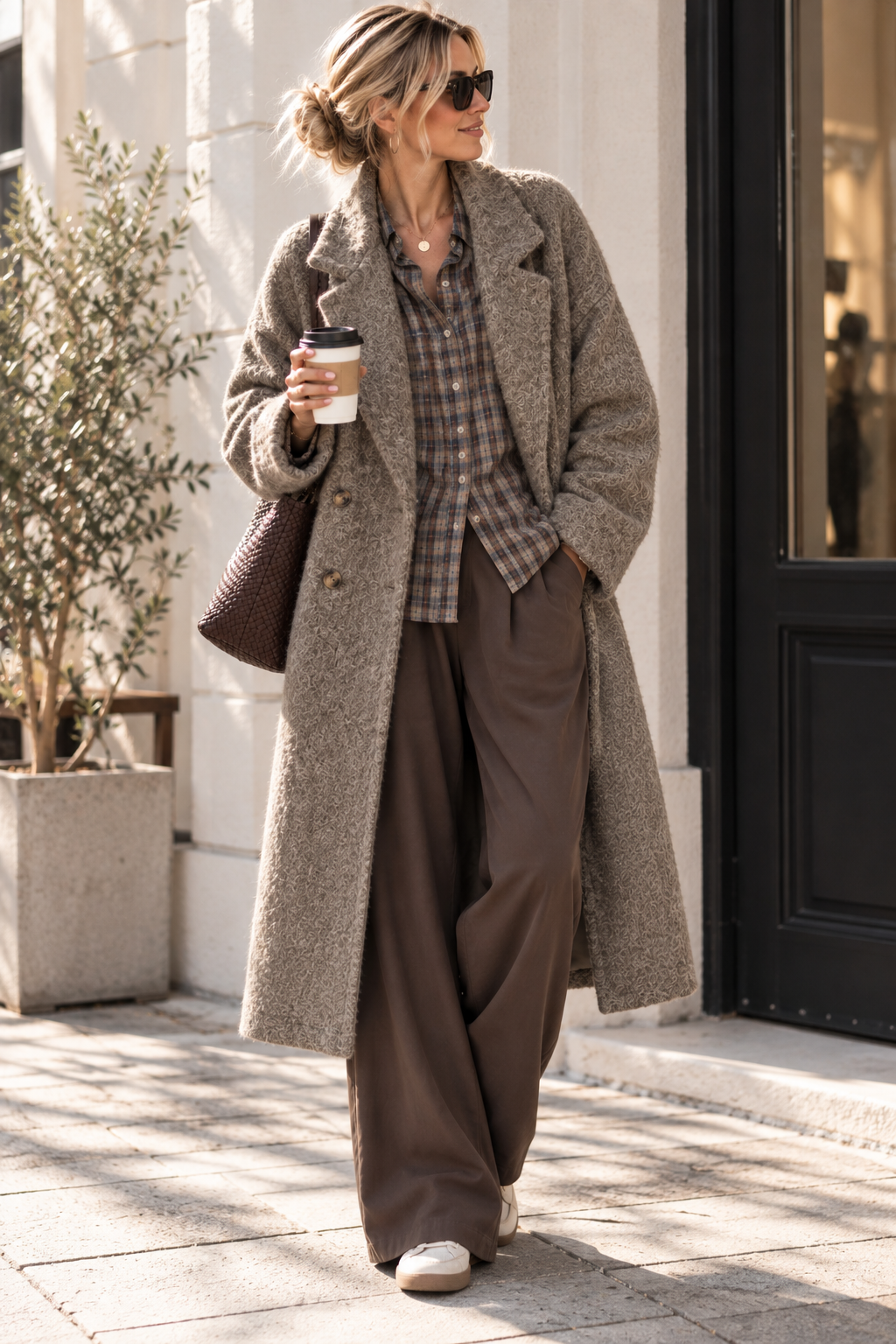 TREND MANTEL ELVIRA 36 - 42 Trench Coat Made in Italy