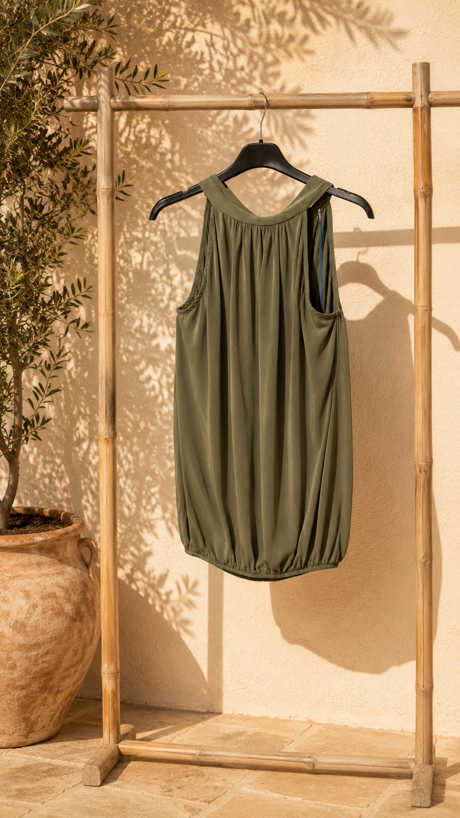 Neckholder-Top Nuru Uni Made in Italy 34-40/42