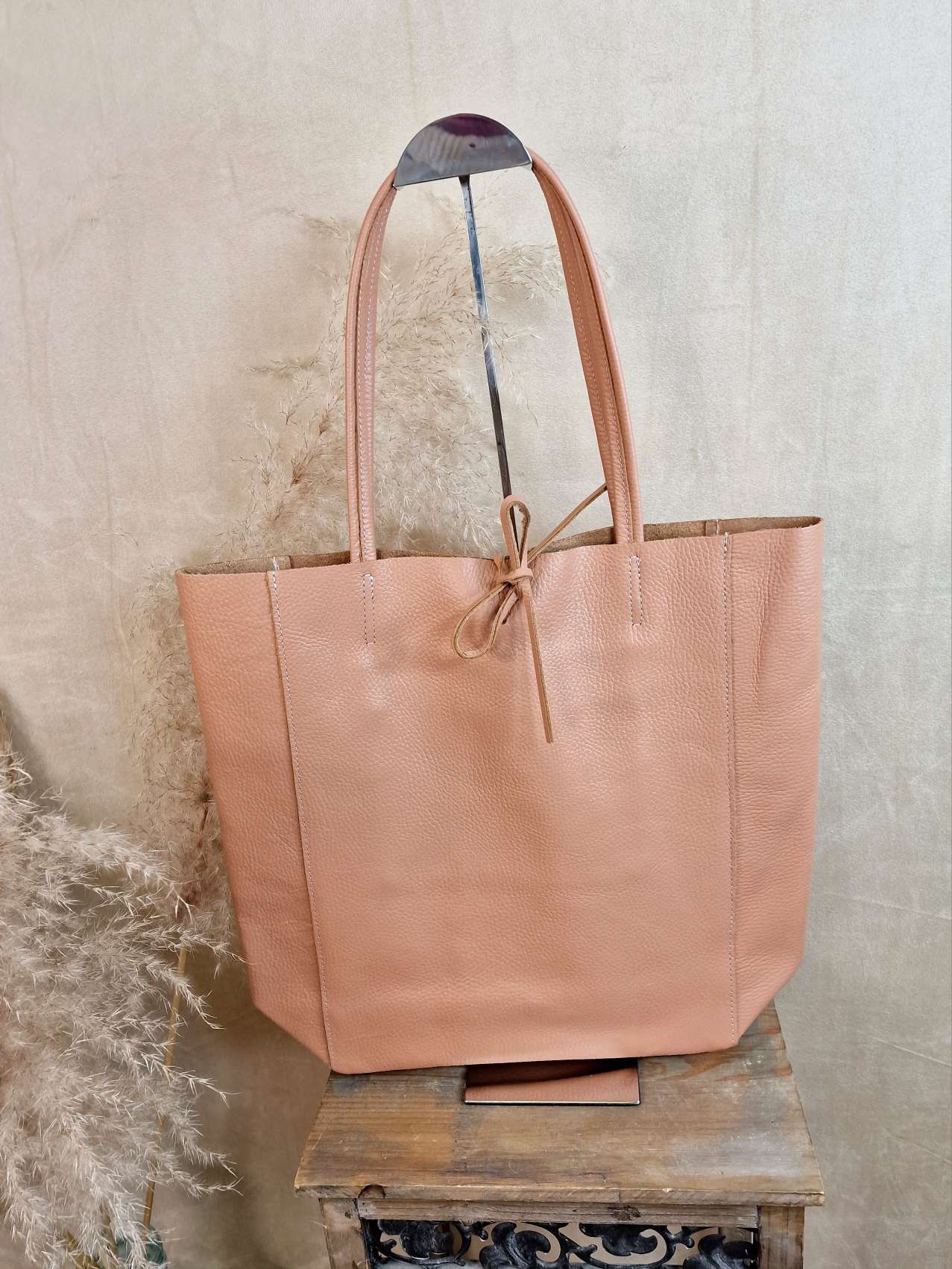 BASIC LEDER SHOPPER MARA LACHS Made in Italy Ledertasche Tasche BASIC LEDER SHOPPER MARA LACHS Made in Italy Ledertasche Tasche