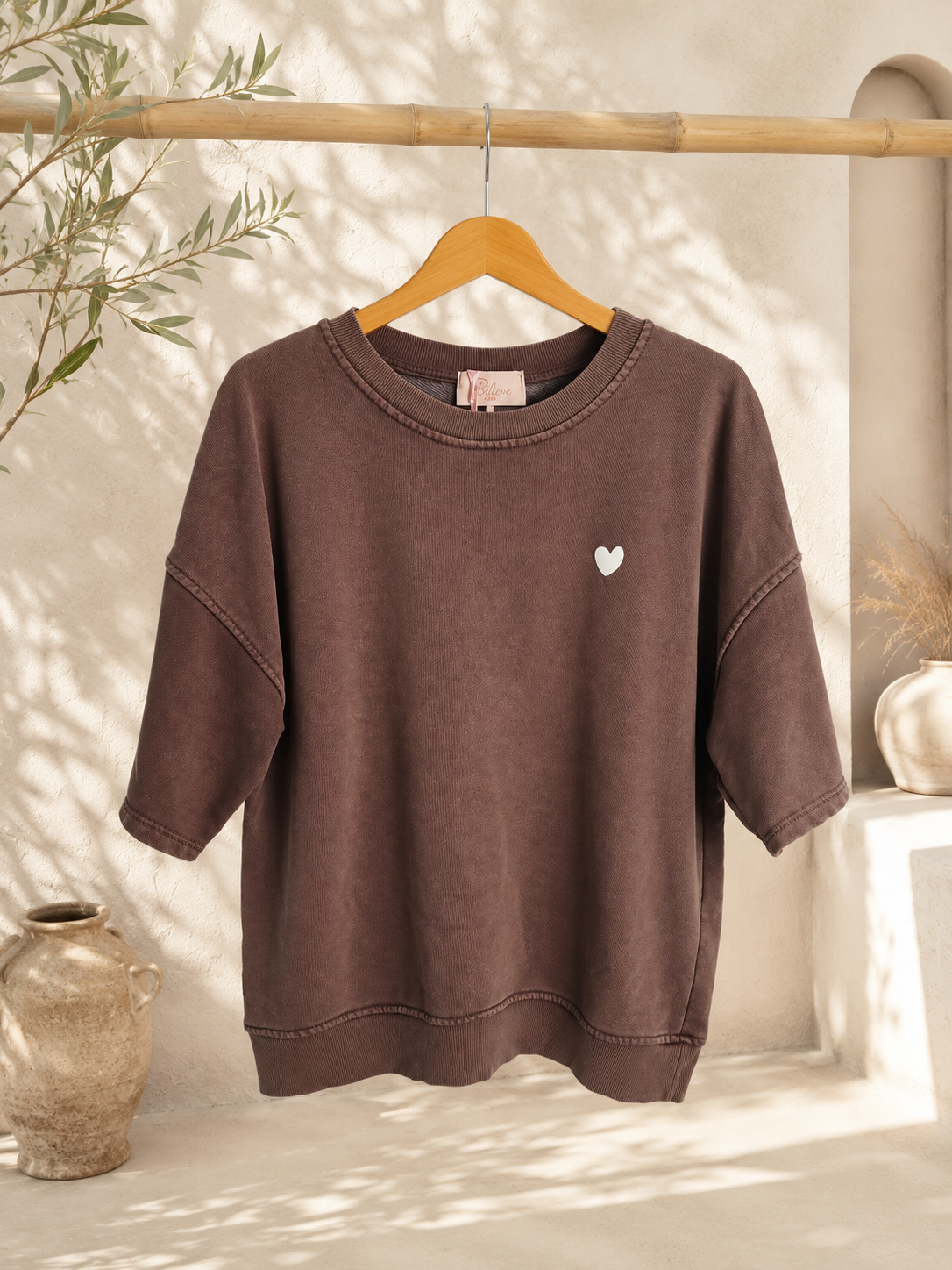 T-Shirt Sweater Cinderella Herz Made in Italy 34-42/44
