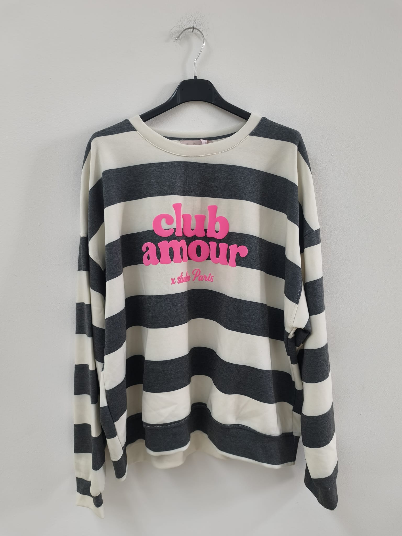 SW0118 Streifen-Sweater Paris I 34-42 I Made in Italy
