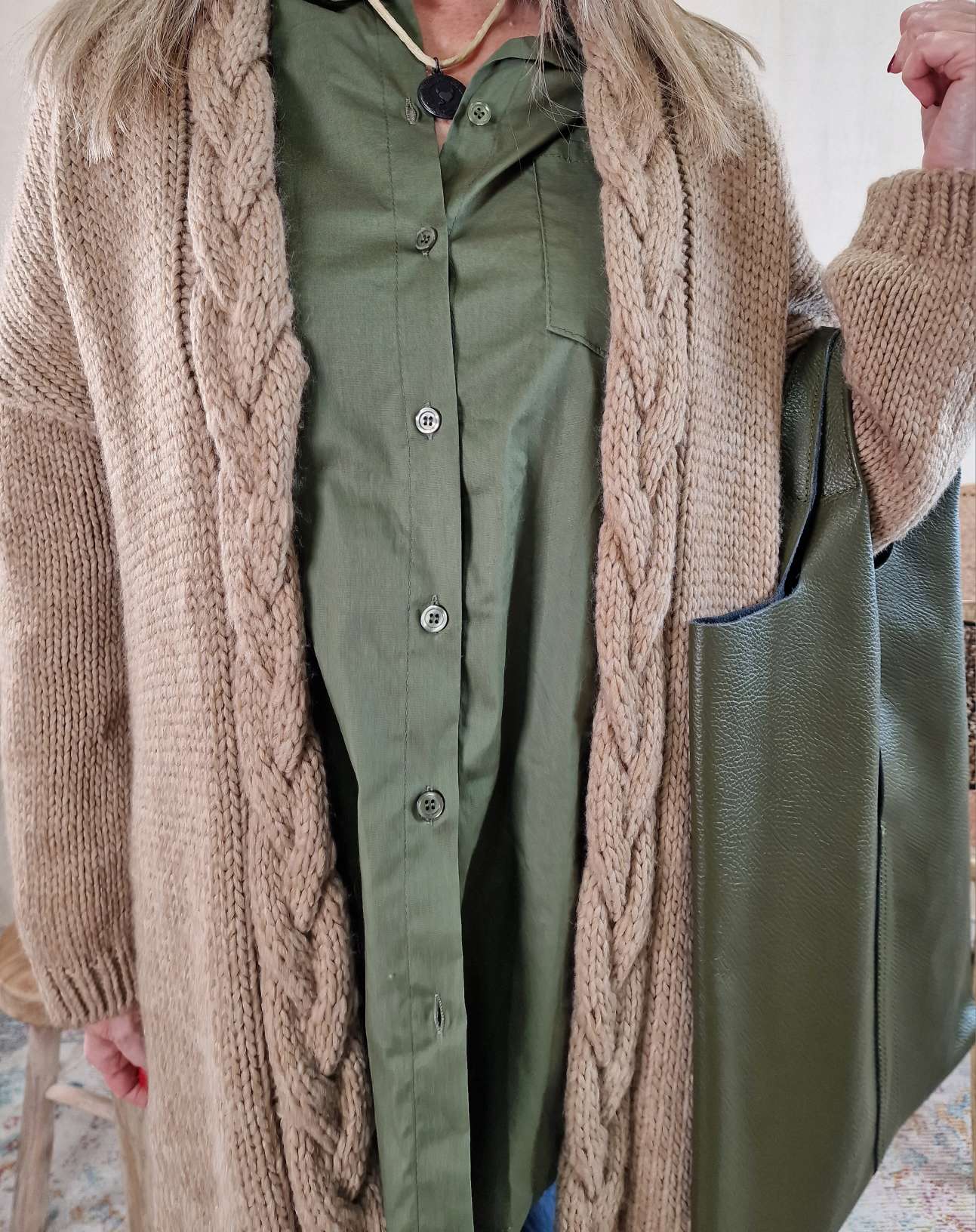 EDLER KNIT CARDIGAN BETTINA CAMEL 34-42 Made in Italy Strickjacke Strickmantel Mantel EDLER KNIT CARDIGAN BETTINA CAMEL 34-42 Made in Italy Strickjacke Strickmantel Mantel
