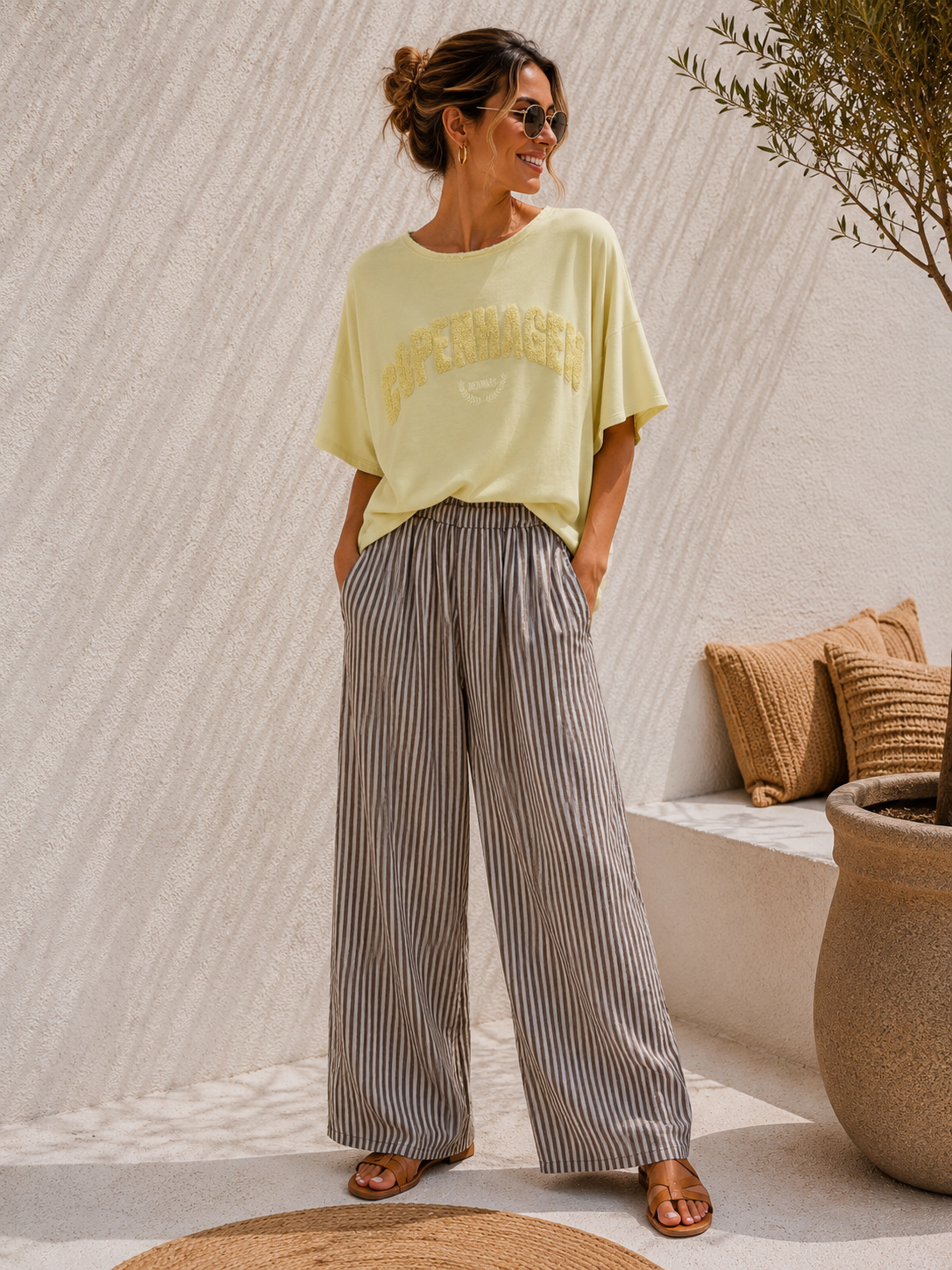 💖✨👚 T-Shirt-Sweater Elinara Copenhagen Made in Italy 34-42/44