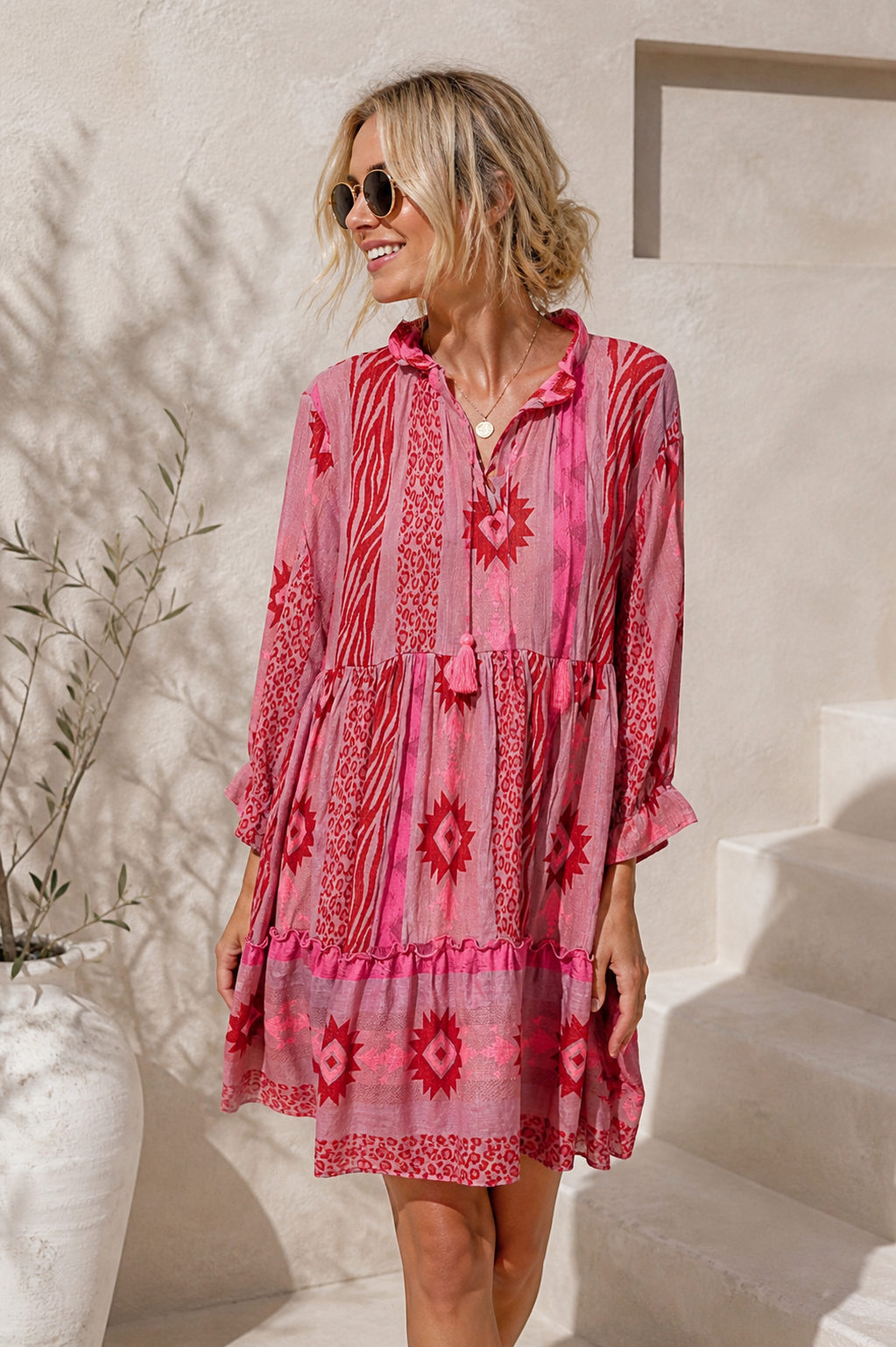 🌺 Boho-Kleid „Rosalia Mare“ 🌺 Gr. 34-40/42 Ibiza Style