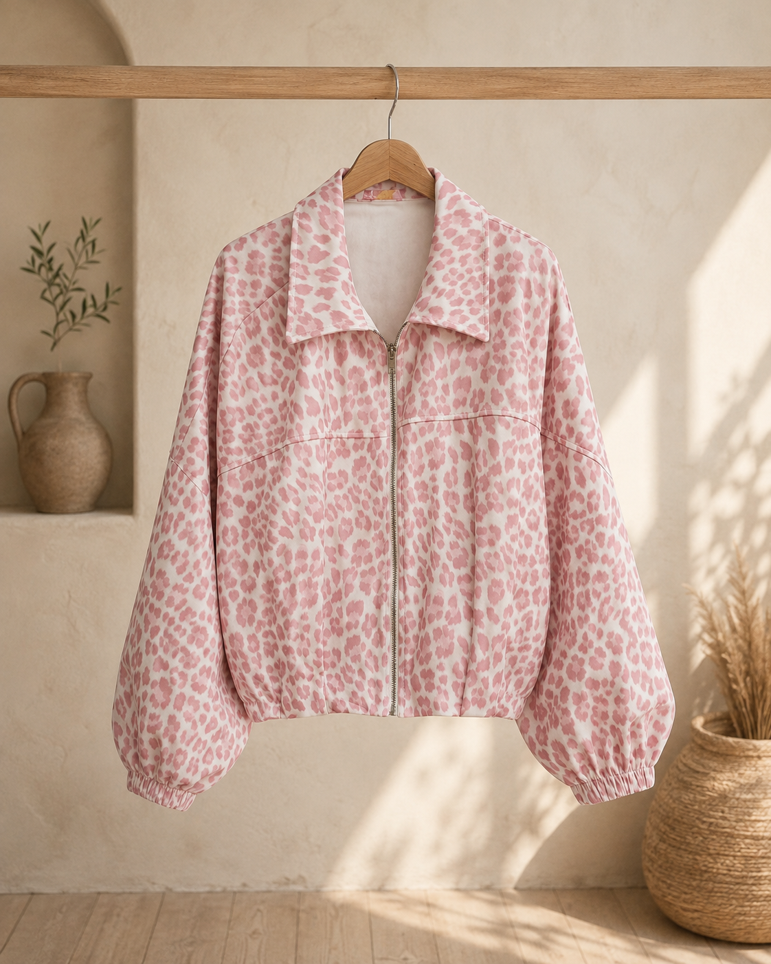 Jacke Elvara Leo mit Fledermausärmeln Made in Italy 34-42/44