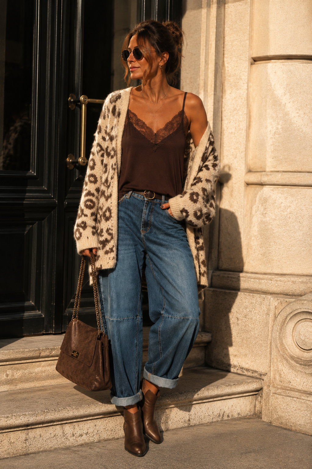 Cardigan Leo Kuschelig I Strickjacke I NO.SJ0023 I Made in Italy 34-44/46