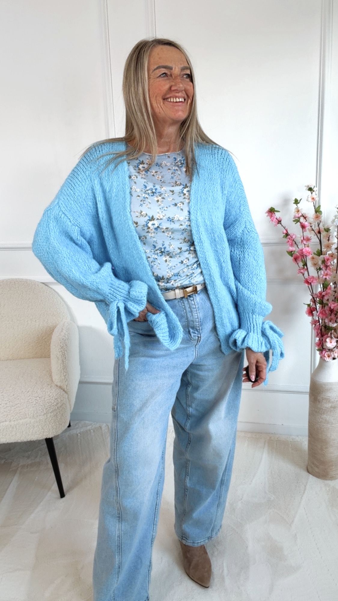 CARDIGAN LARA Made in Italy 34 - 44 Made in Italy