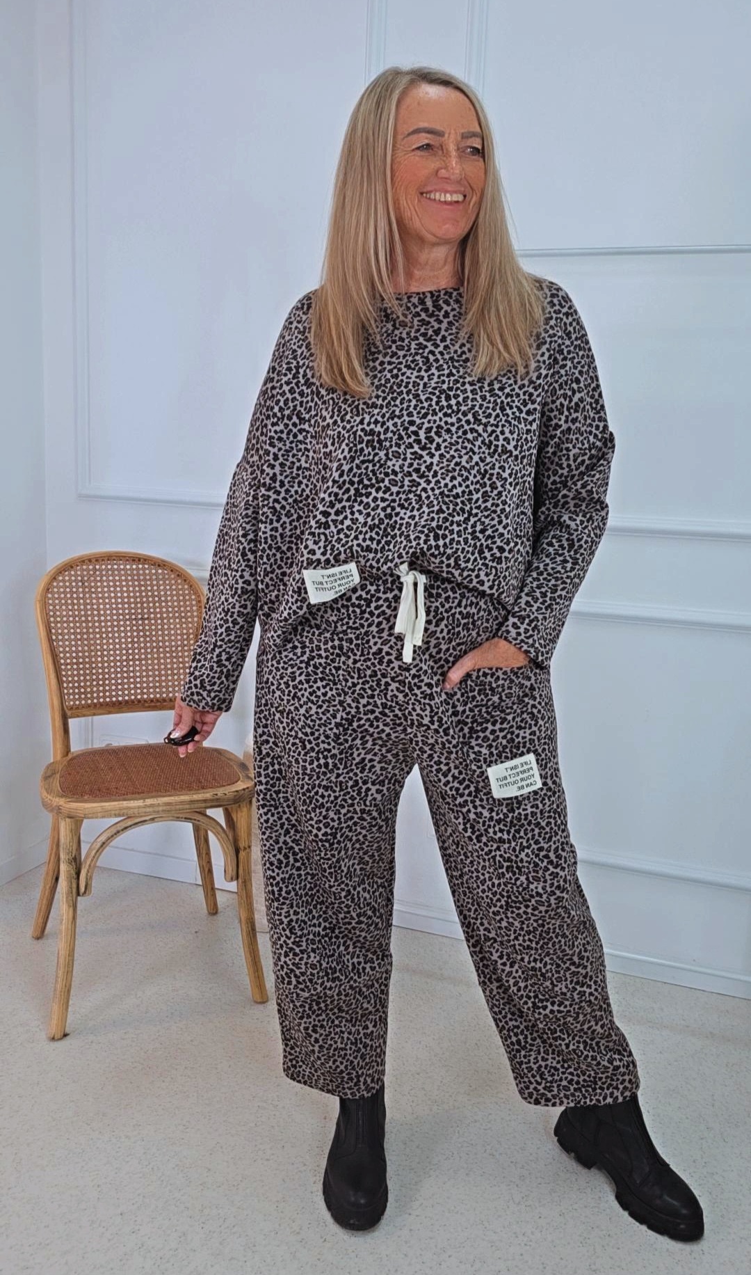 JOGPANT LEO STYLE CHILLYMILLY 34-42 Made in Italy