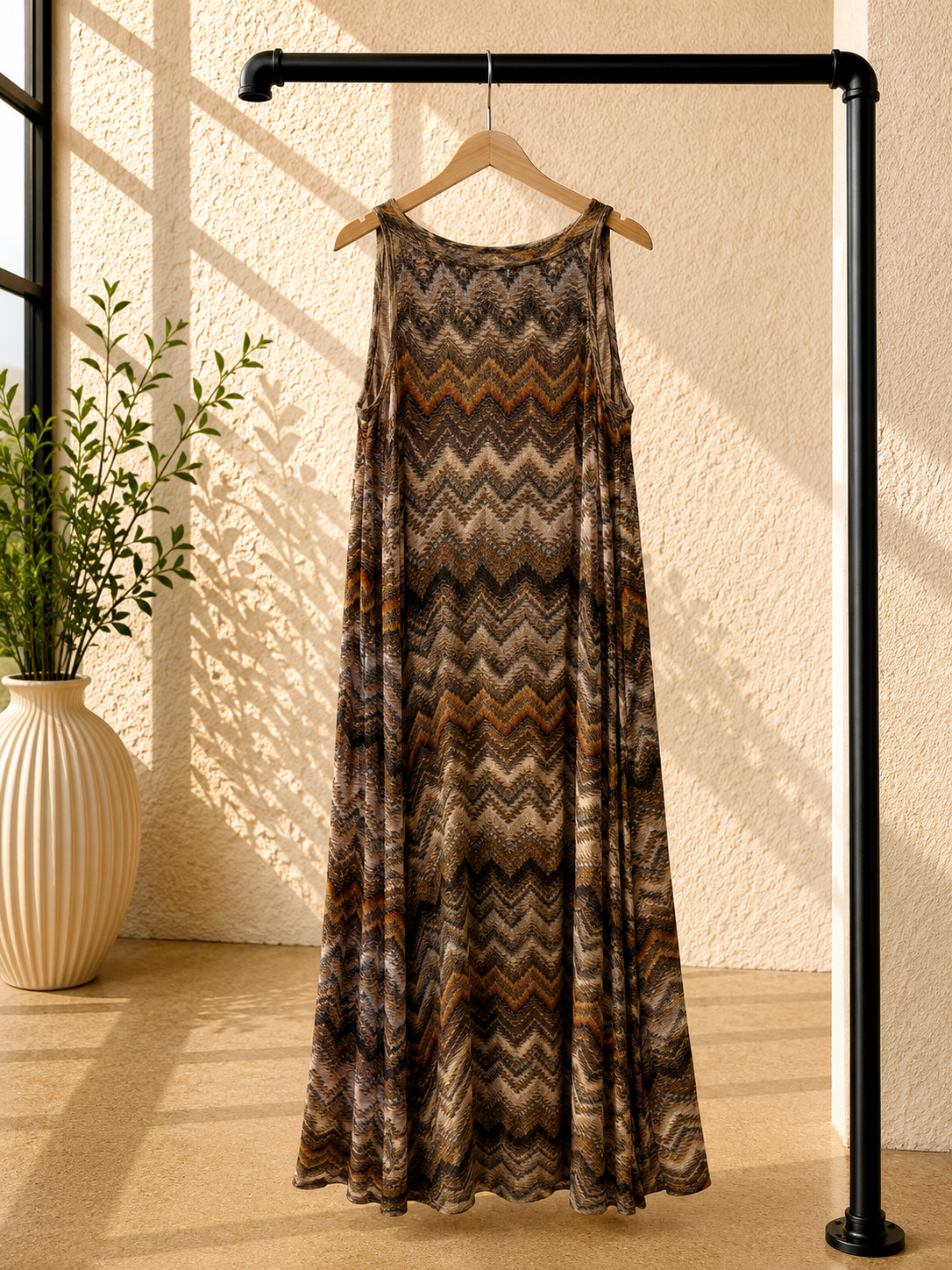 Plissee-Kleid Siena Glow – Made in Italy Gr. 34-42 Khaki