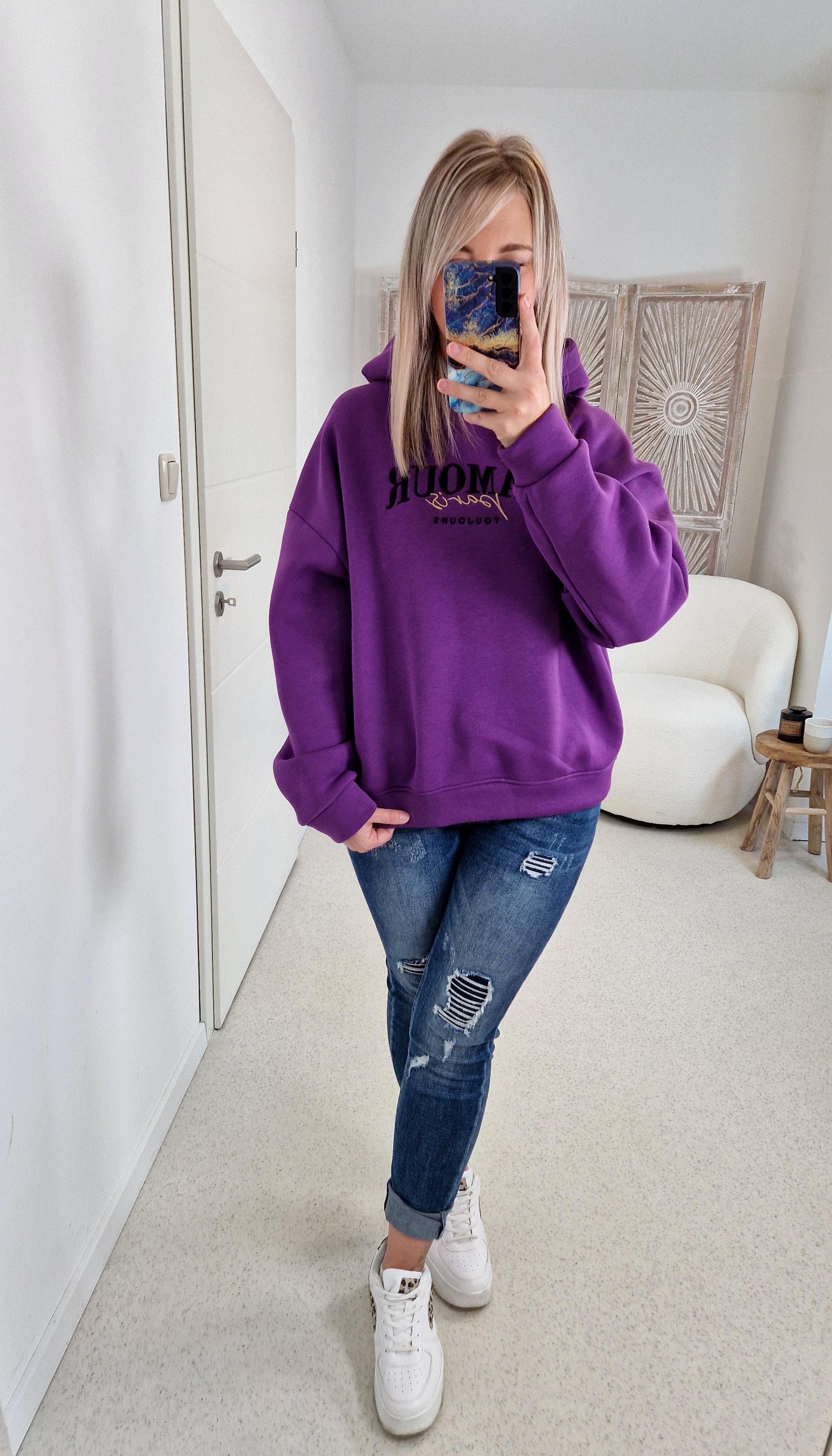 BASIC HOODIE PARIS Made in Italy 34 - 42 BASIC HOODIE PARIS Made in Italy 34 - 42