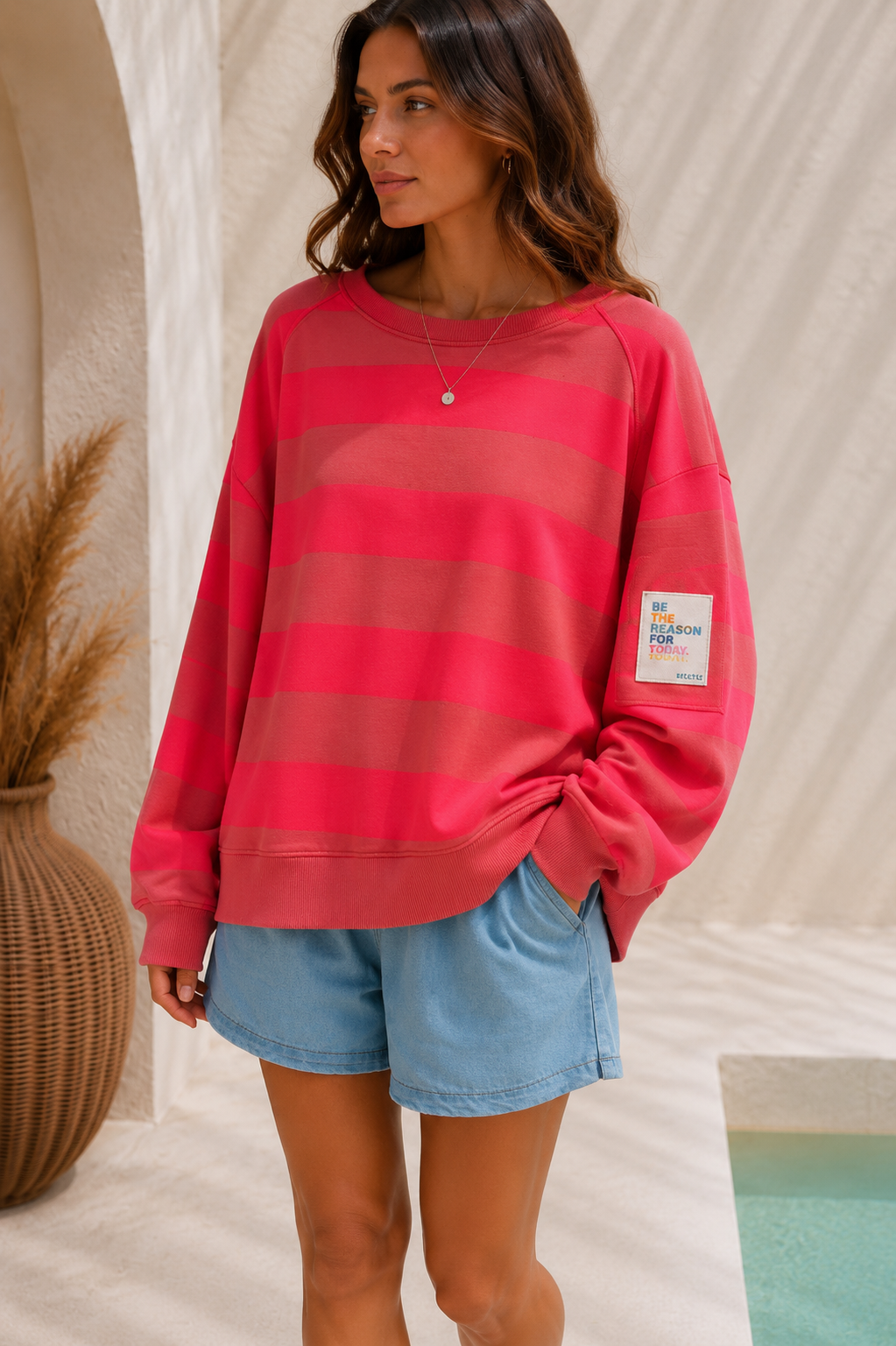 SWEATER PINA STRIPES Made in Italy 36 - 42